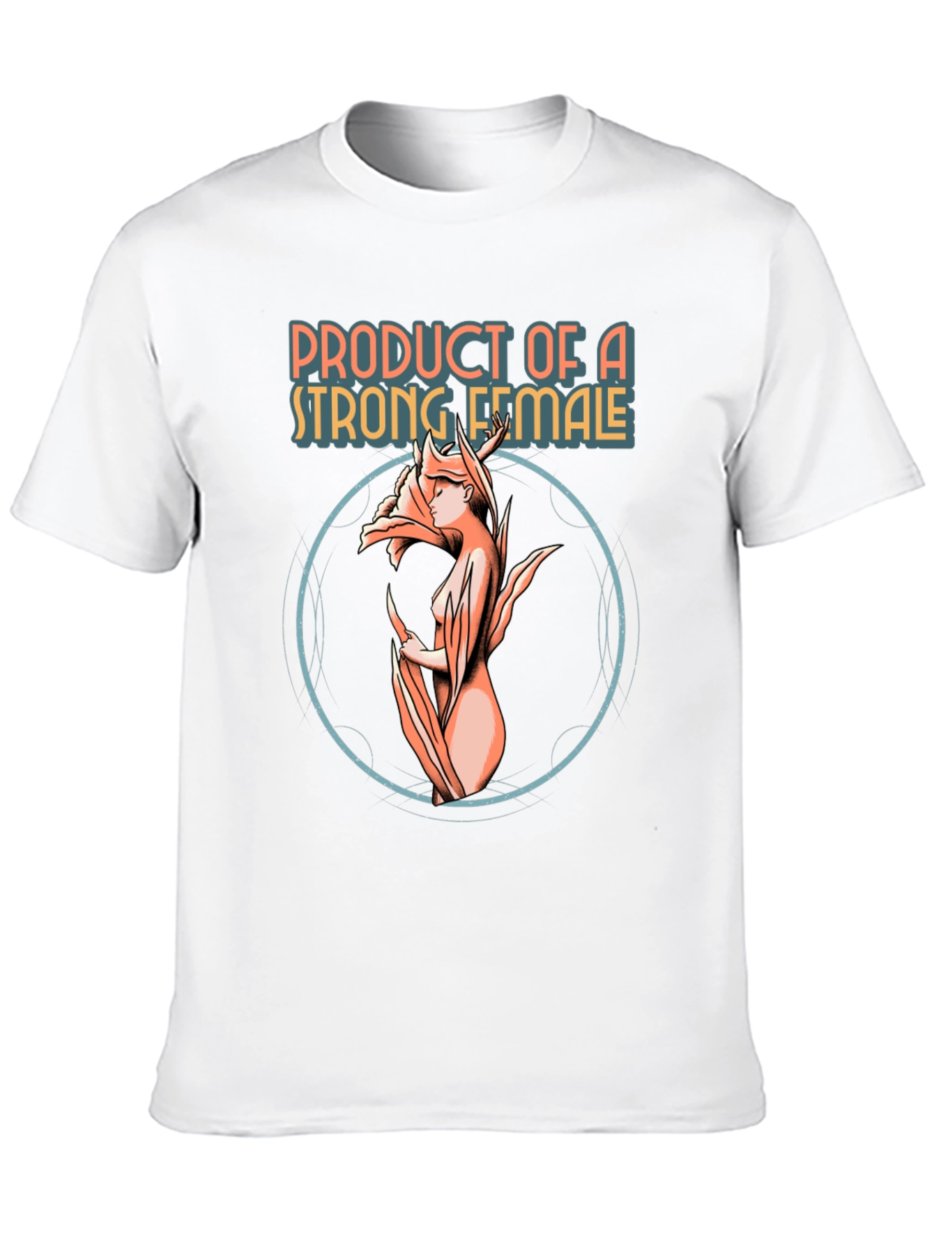 Strong Female Graphic Tee - Unique Design