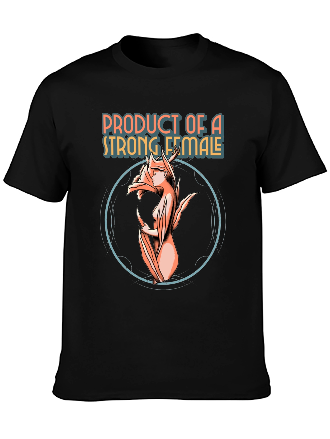 Strong Female Graphic Tee - Unique Design