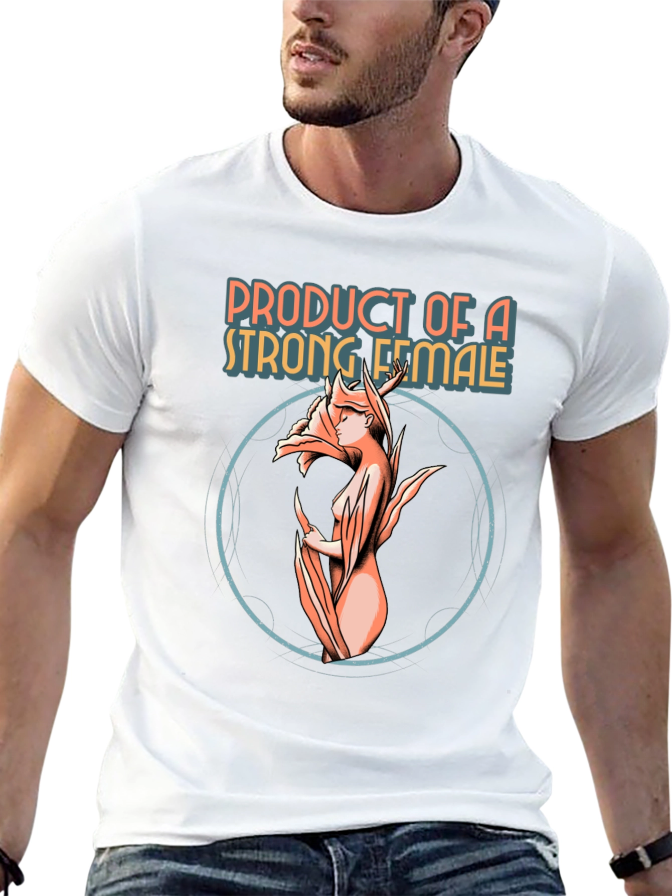 Strong Female Graphic Tee - Unique Design