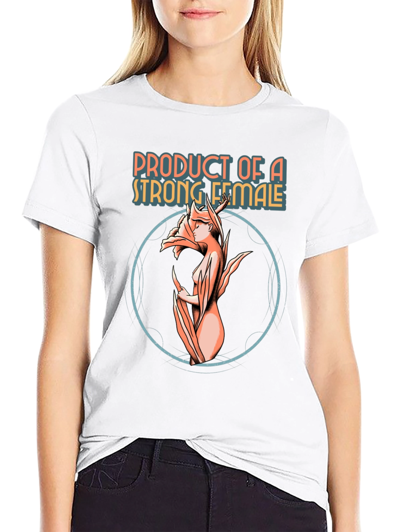 Strong Female Graphic Tee - Unique Design