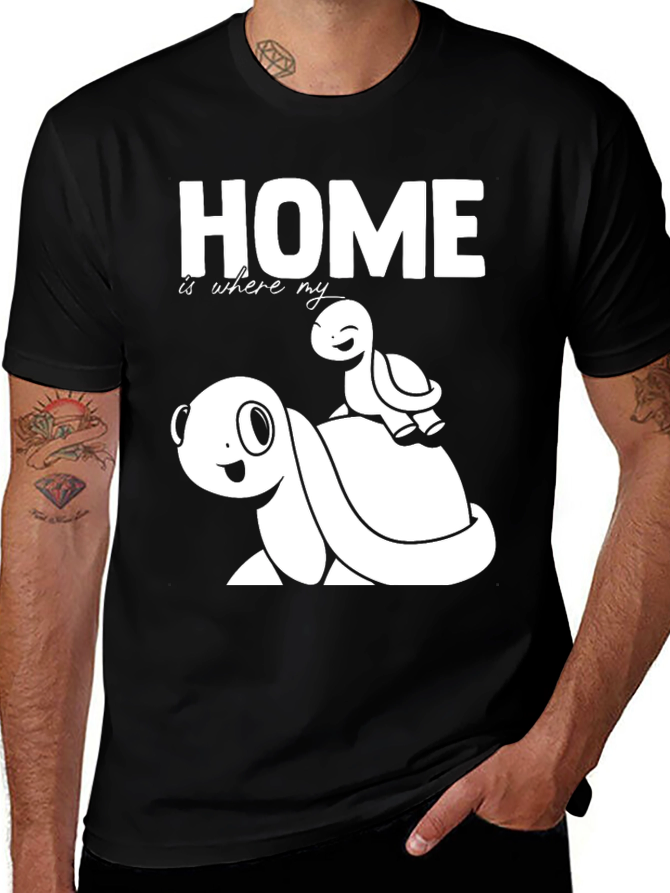 Home Is Where My Turtle T-Shirt