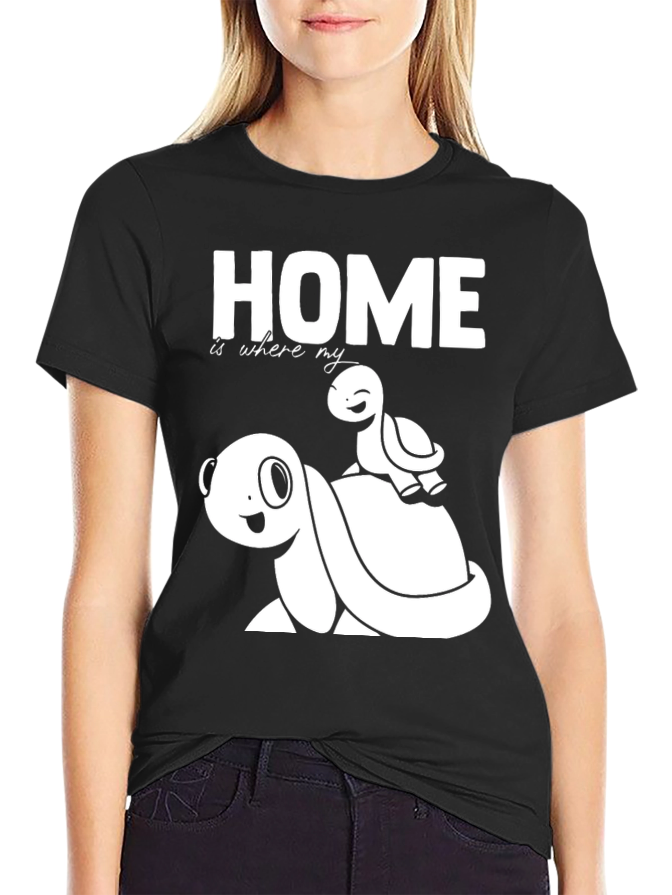Home Is Where My Turtle T-Shirt