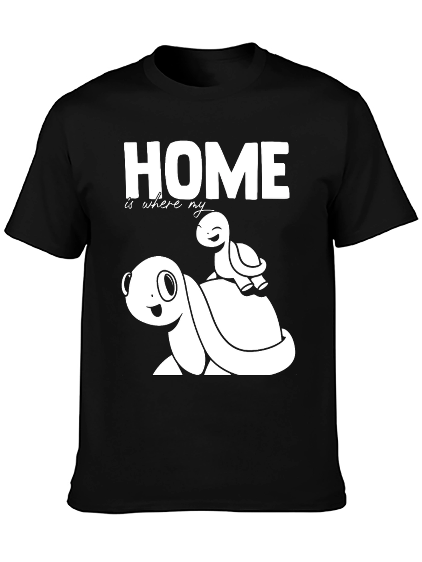 Home Is Where My Turtle T-Shirt