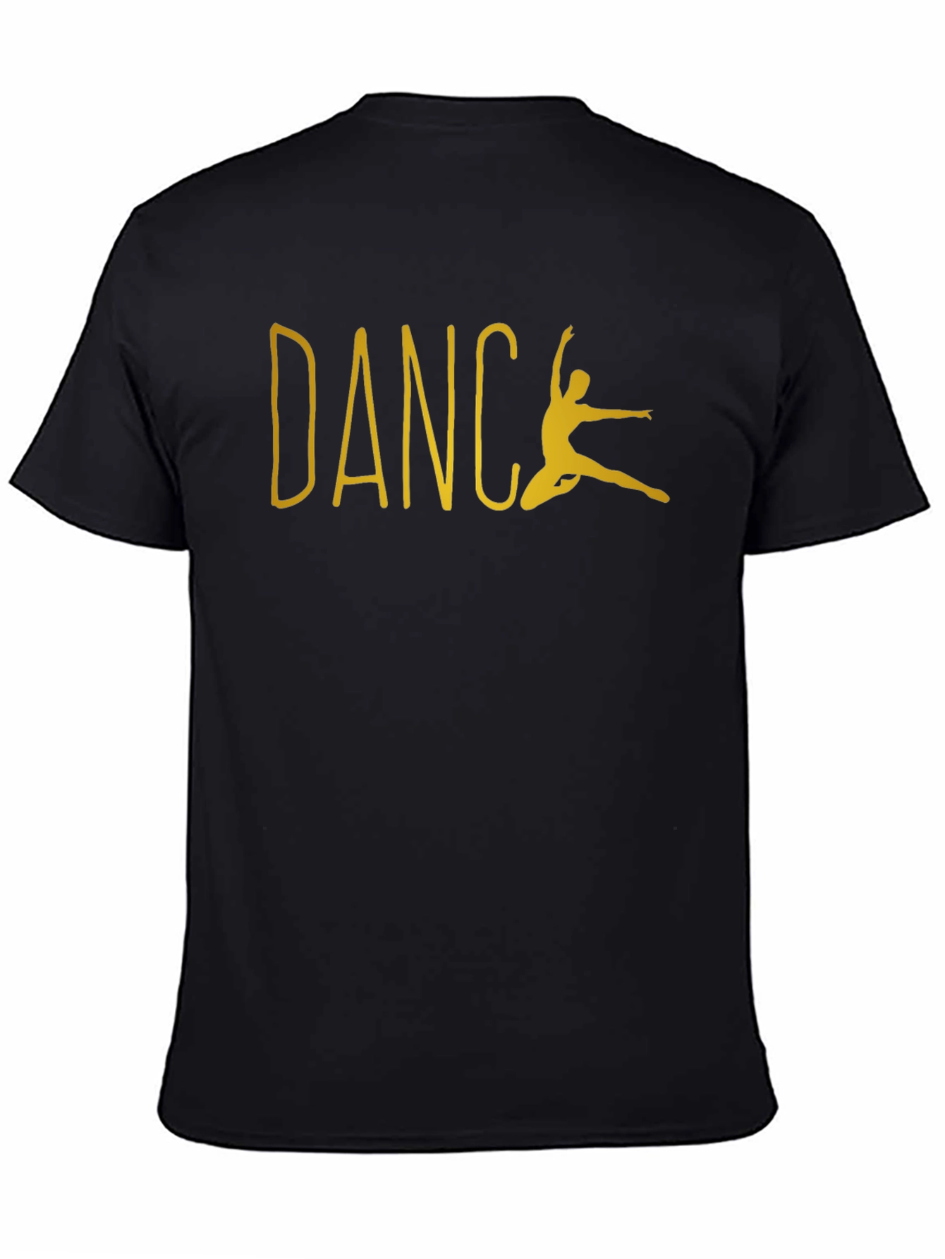 Dance Silhouette Graphic Tee - Black
