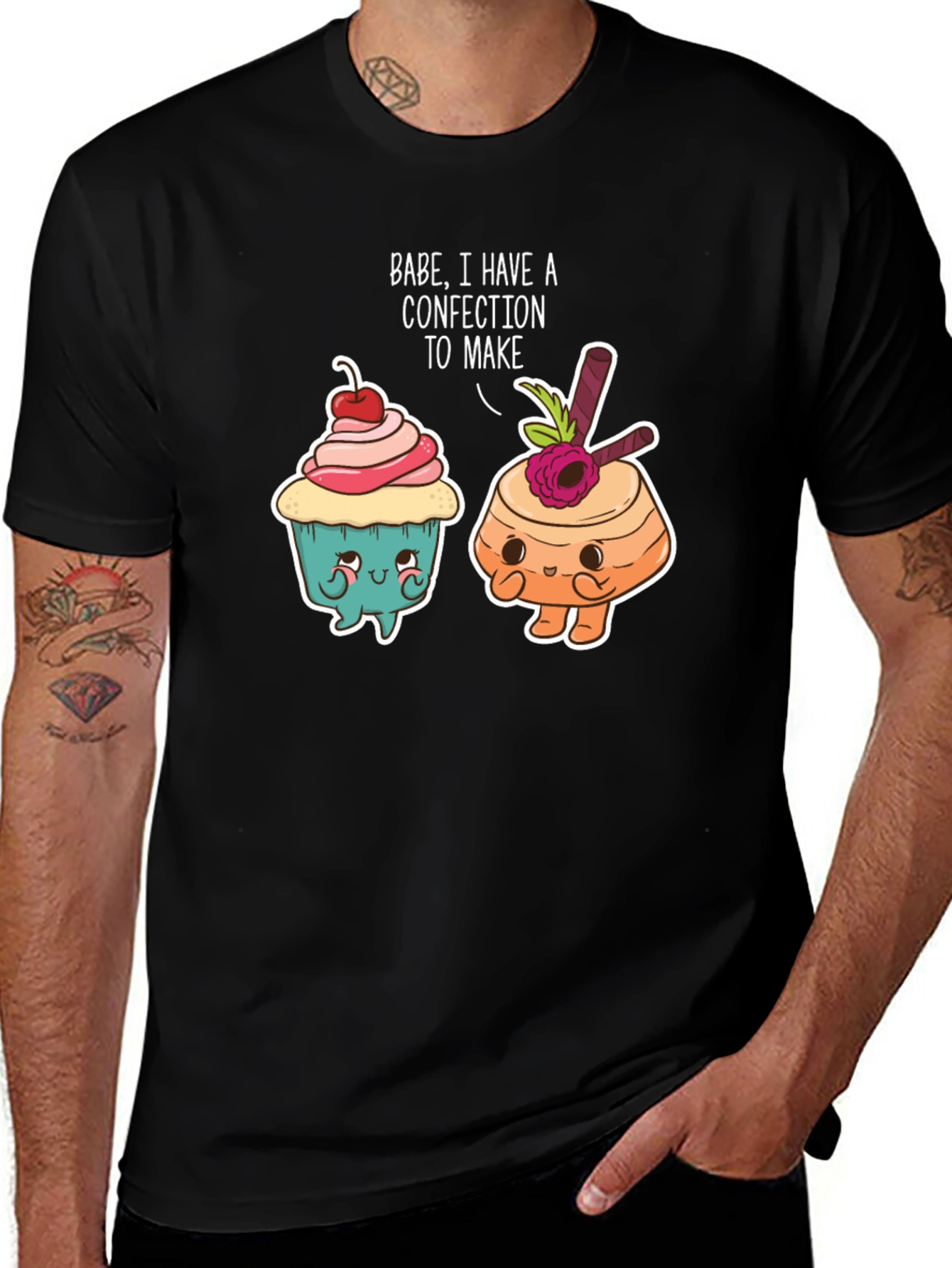 Humorous Confectionery T-Shirt