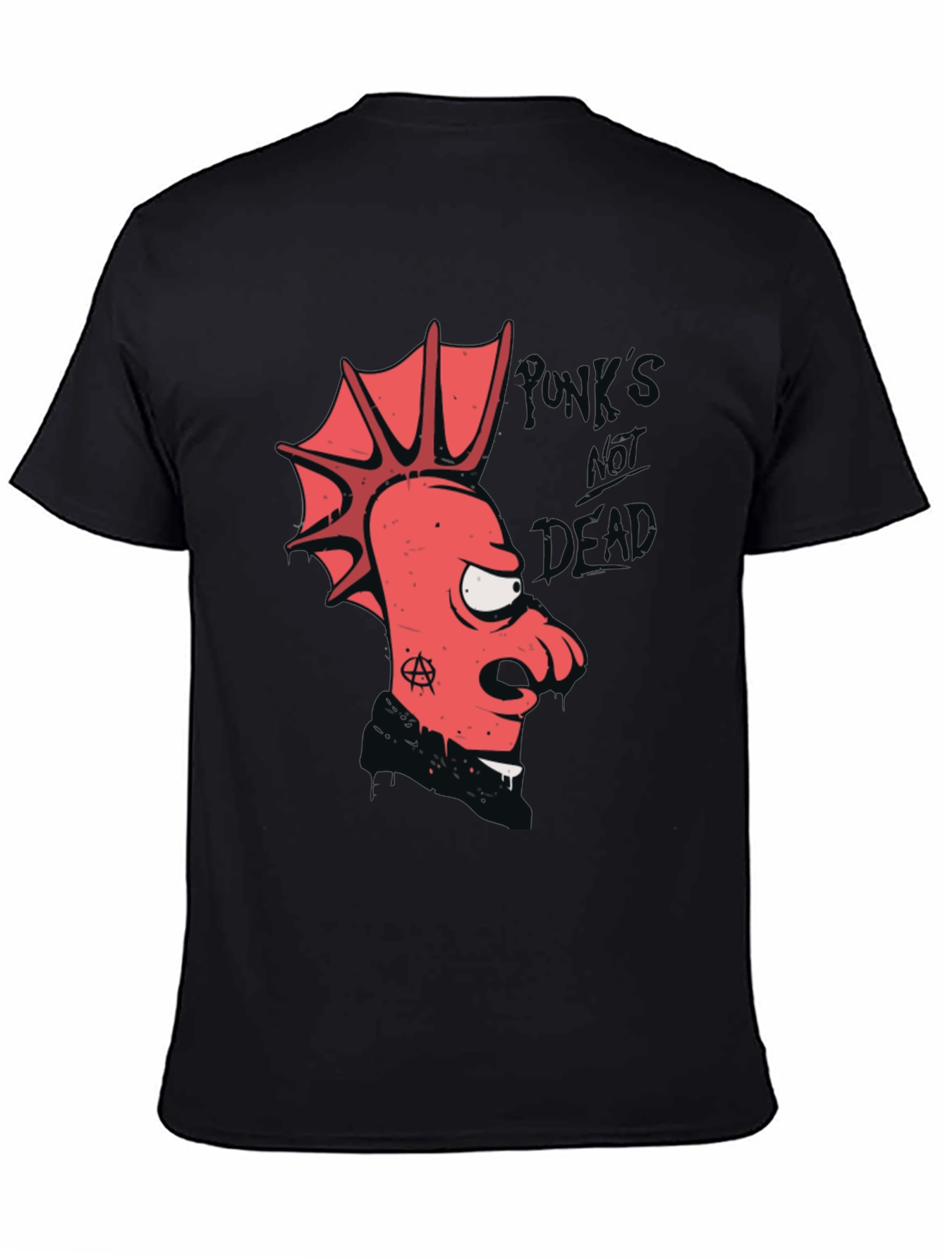 Futurama Zoidberg Punk Rocker Graphic T-Shirt