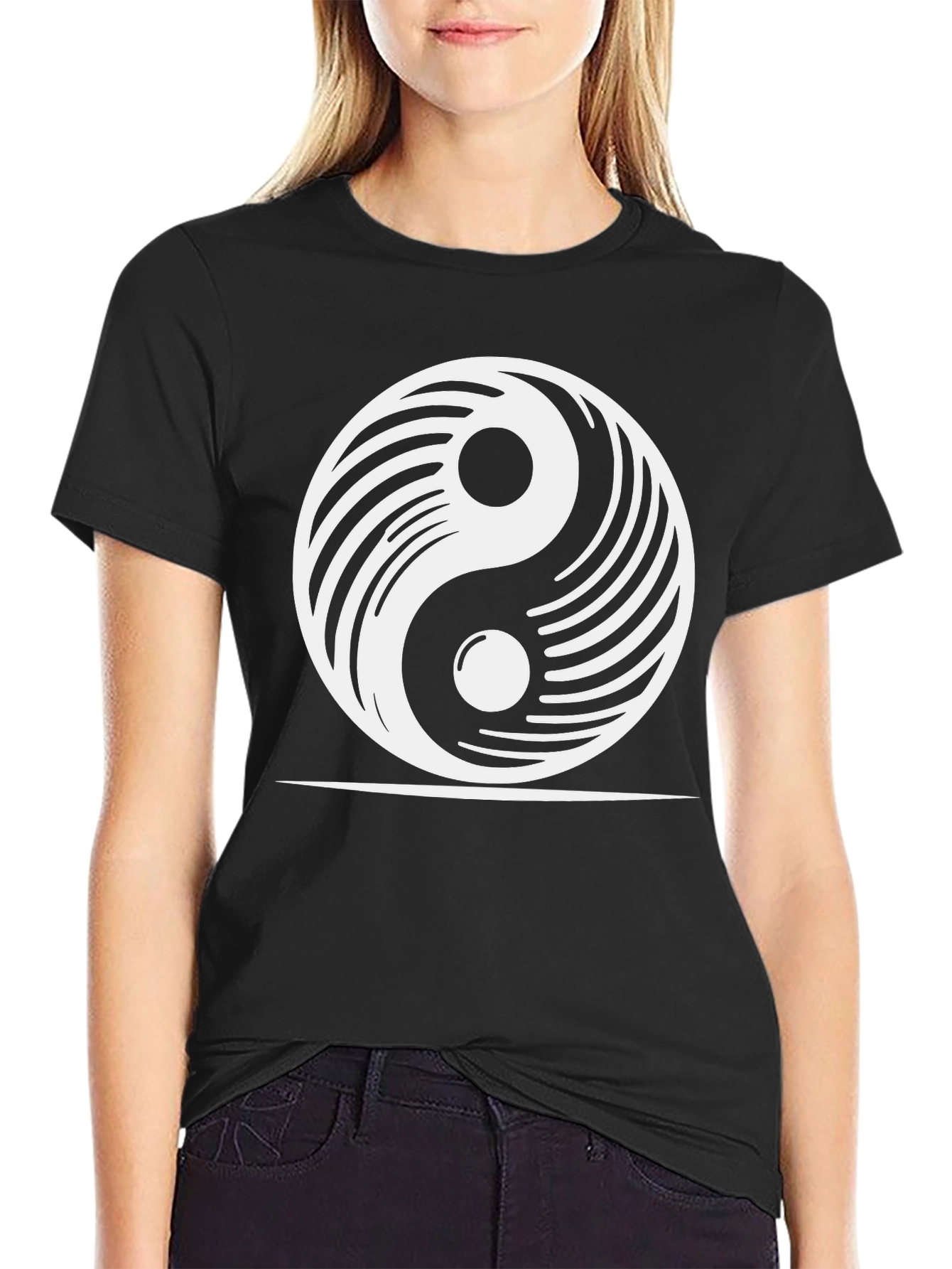 Yin Yang Graphic Tee - Balance & Style