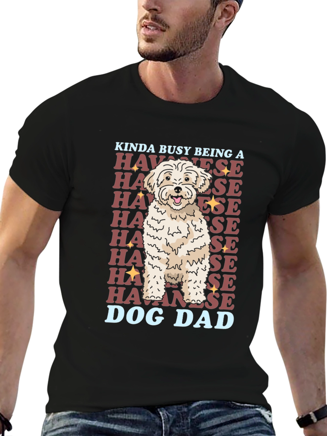 Havanese Dog Dad T-Shirt