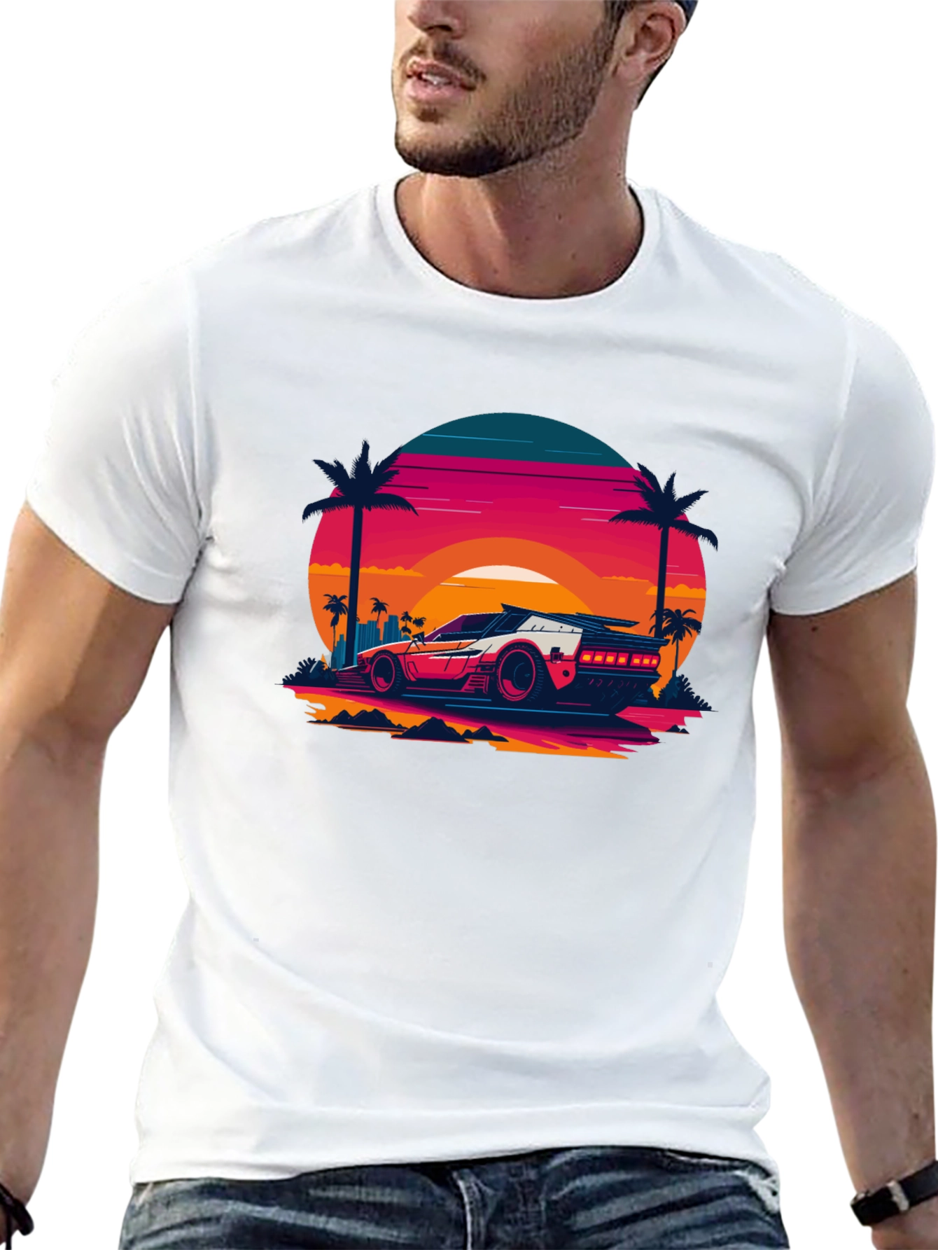 Retro Wave Graphic Tee
