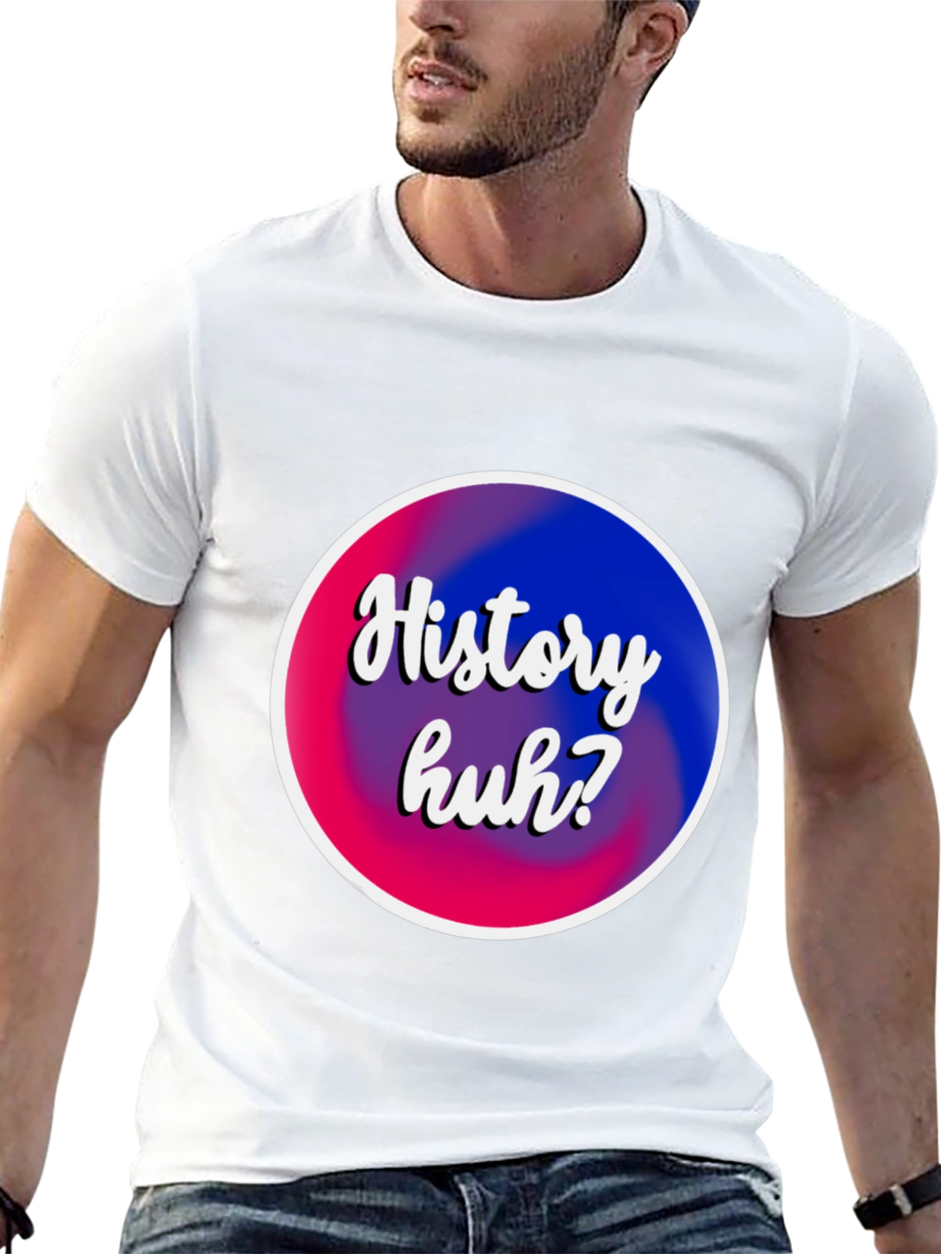 History Huh? Bisexual Pride Graphic Tee