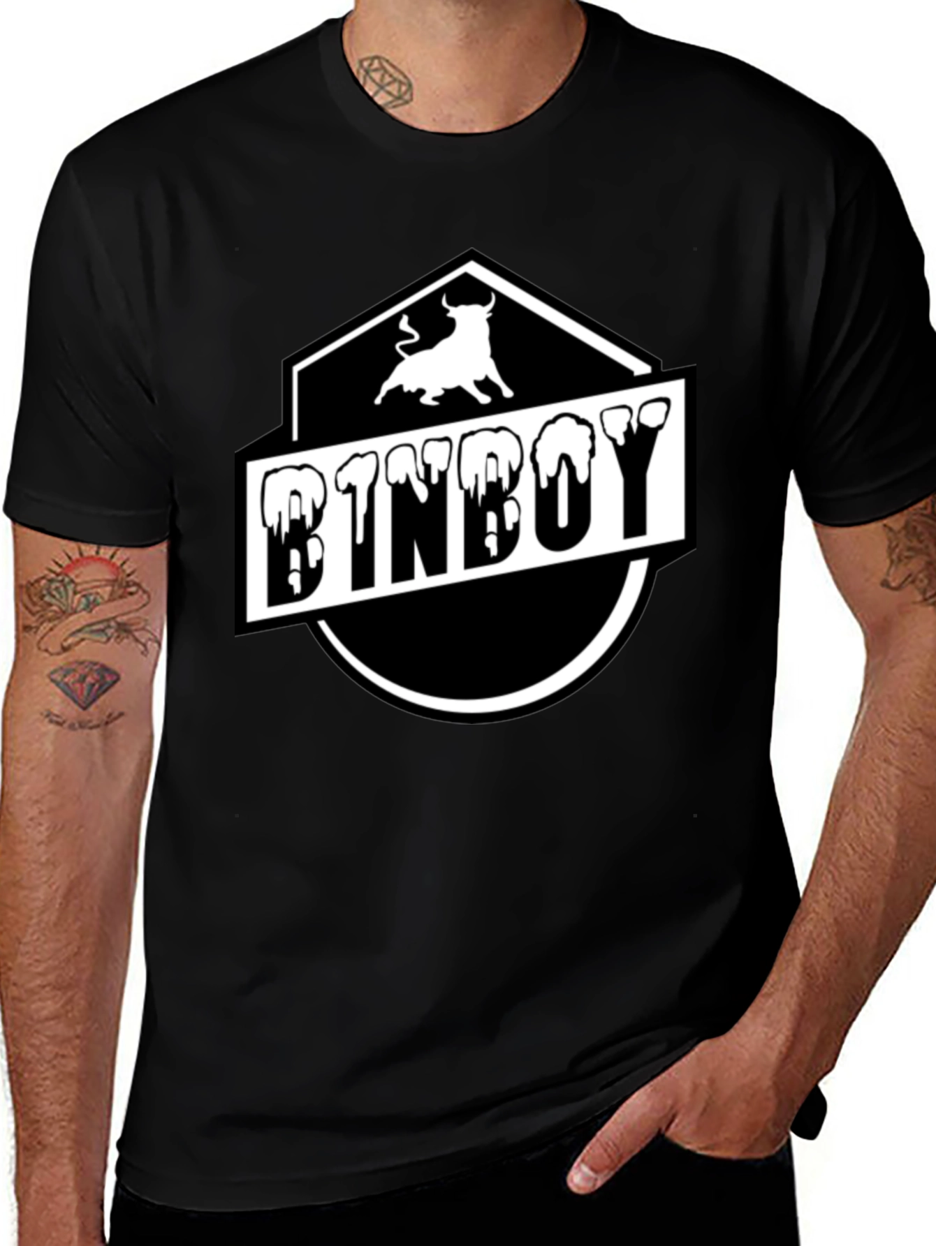 Binboy Bull T-Shirt - Stylish Graphic Tee