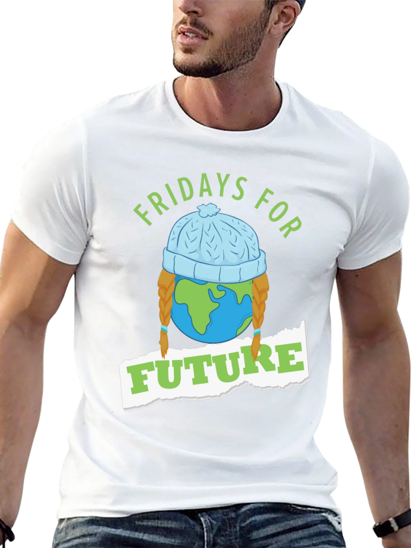Fridays For Future Earth Graphic T-Shirt