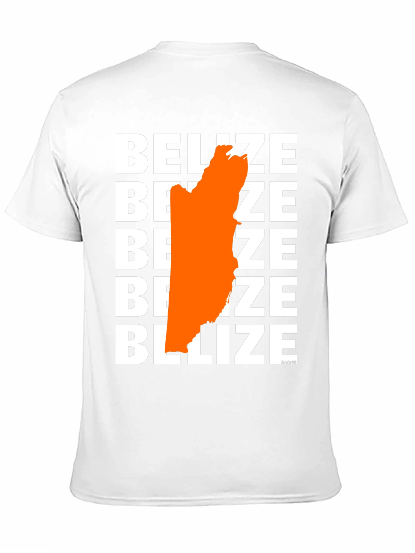 Belize Map Graphic Tee - Stylish Unisex T-Shirt