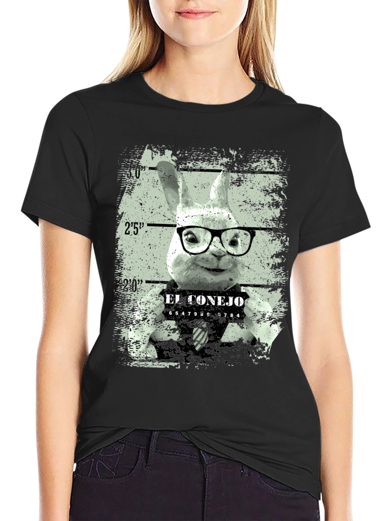 El Conejo Mugshot Graphic Tee