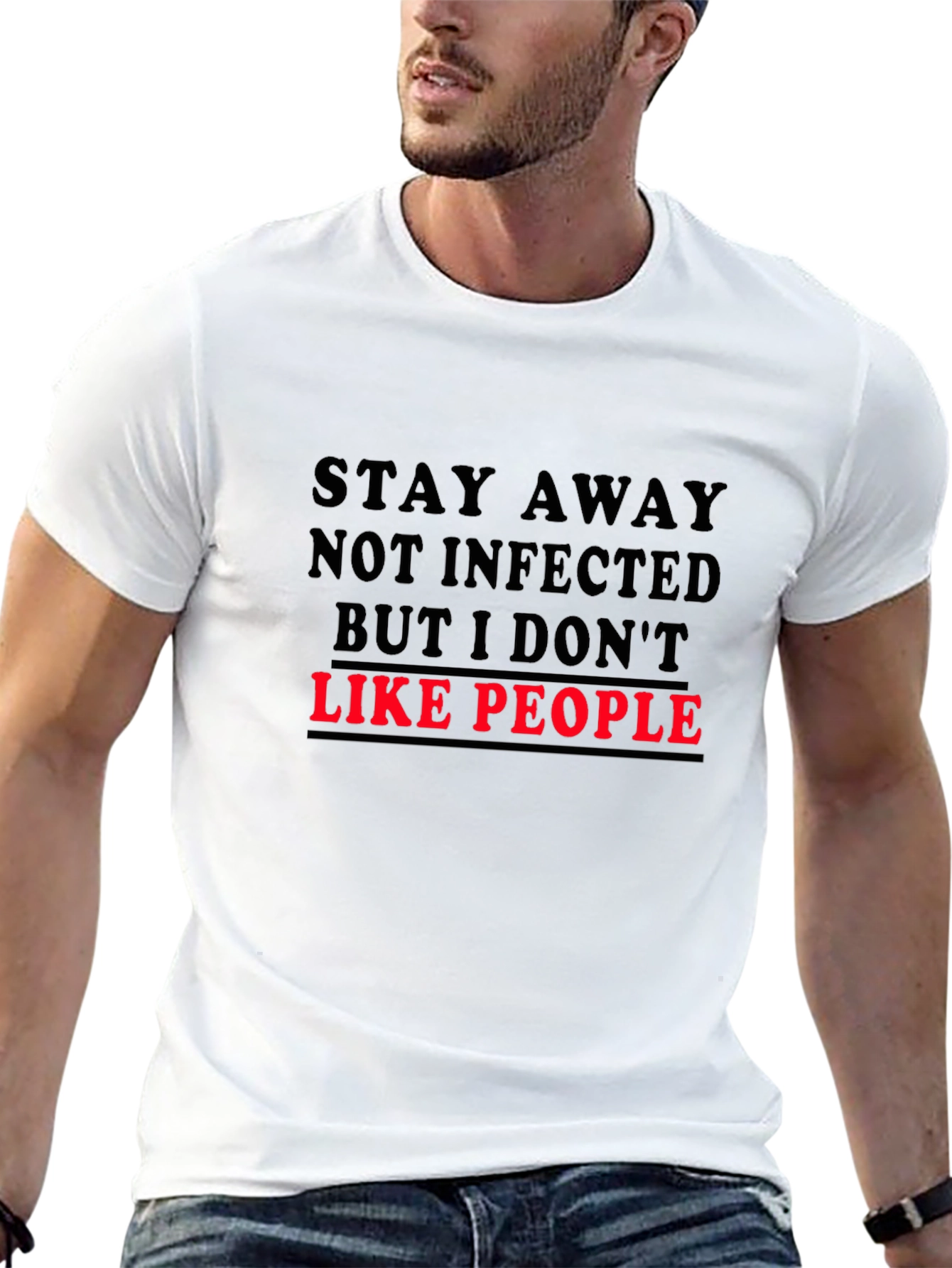 Stay Away I Dont Like People T-Shirt