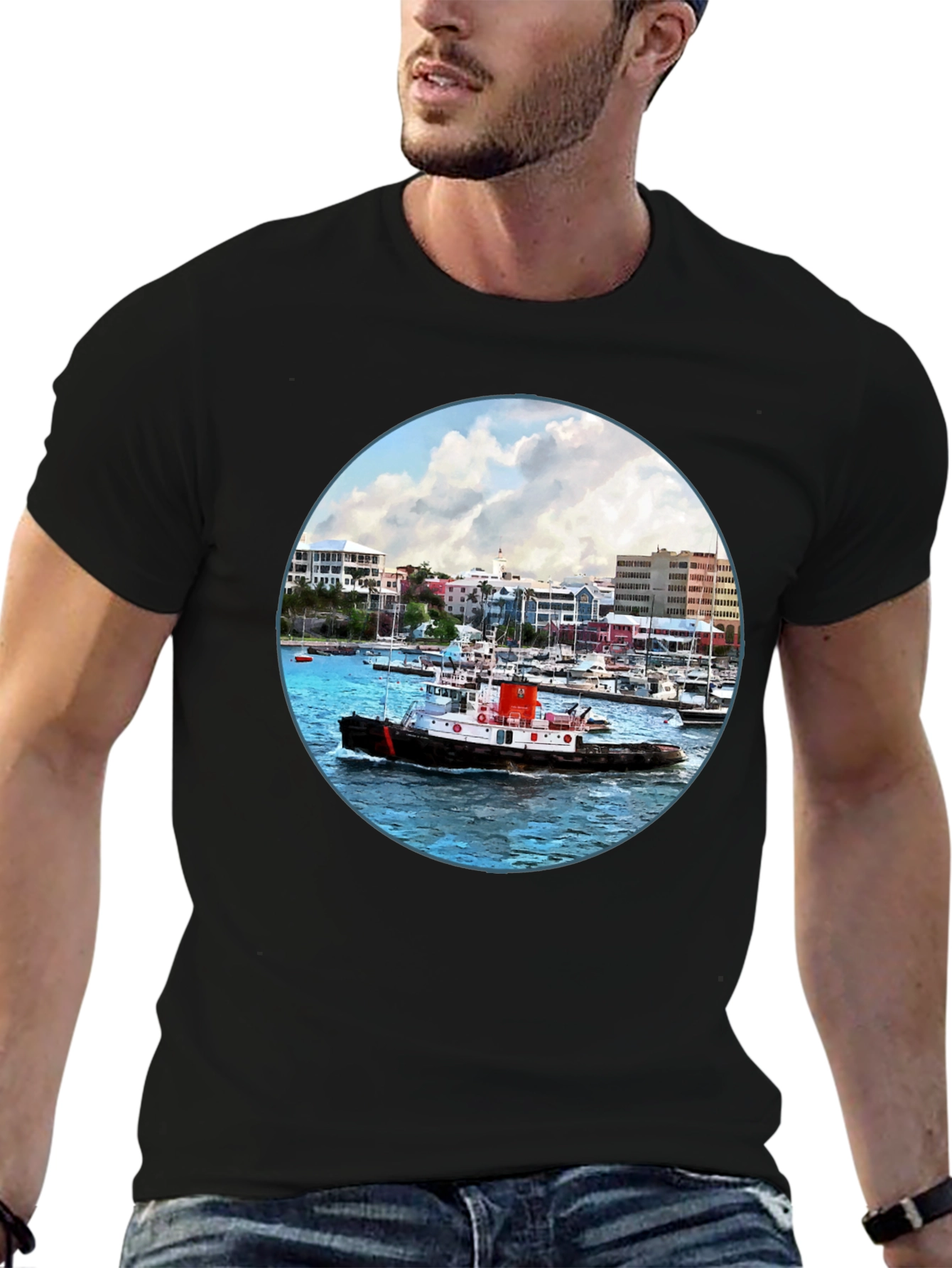 Harbor View Graphic Tee
