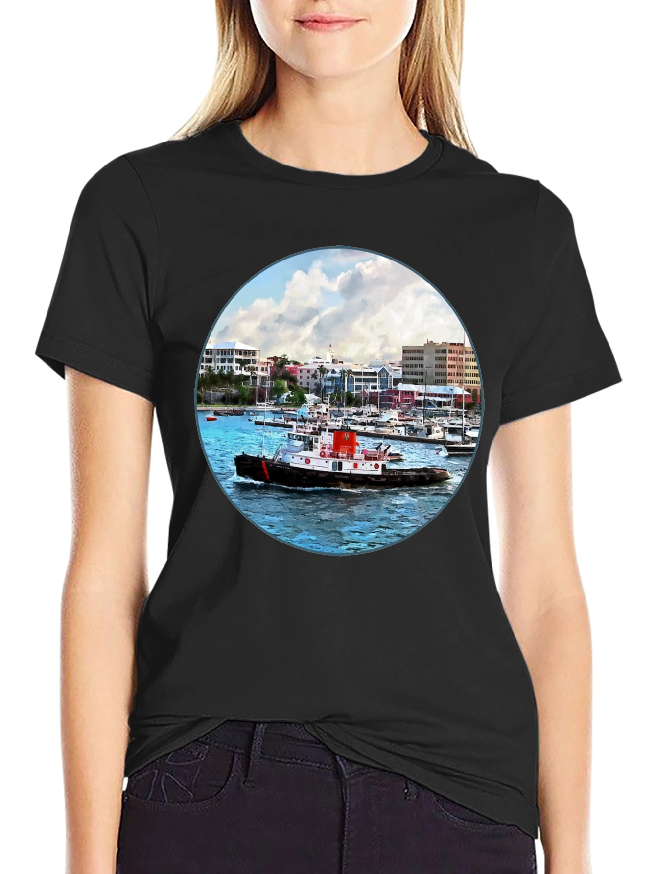 Harbor View Graphic Tee