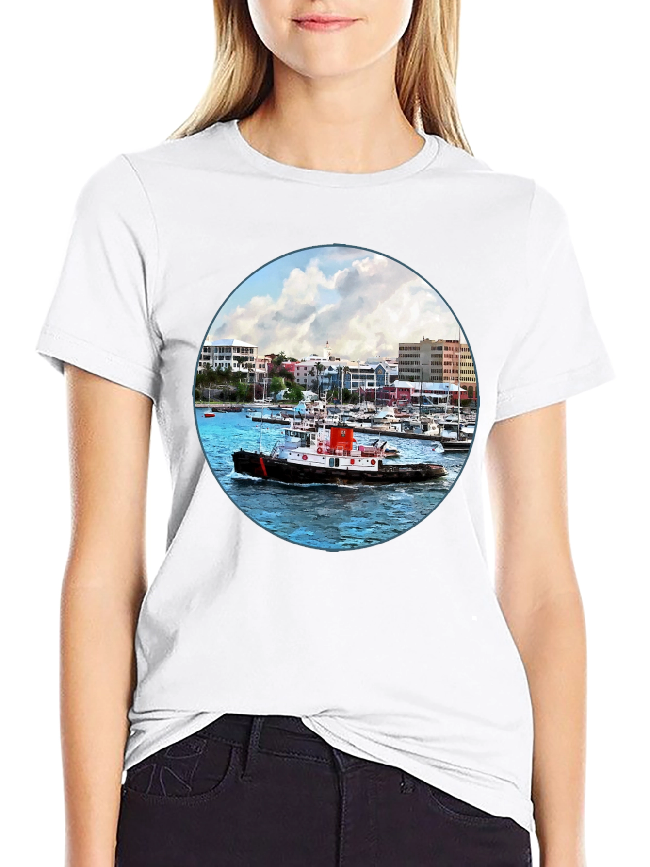 Harbor View Graphic Tee