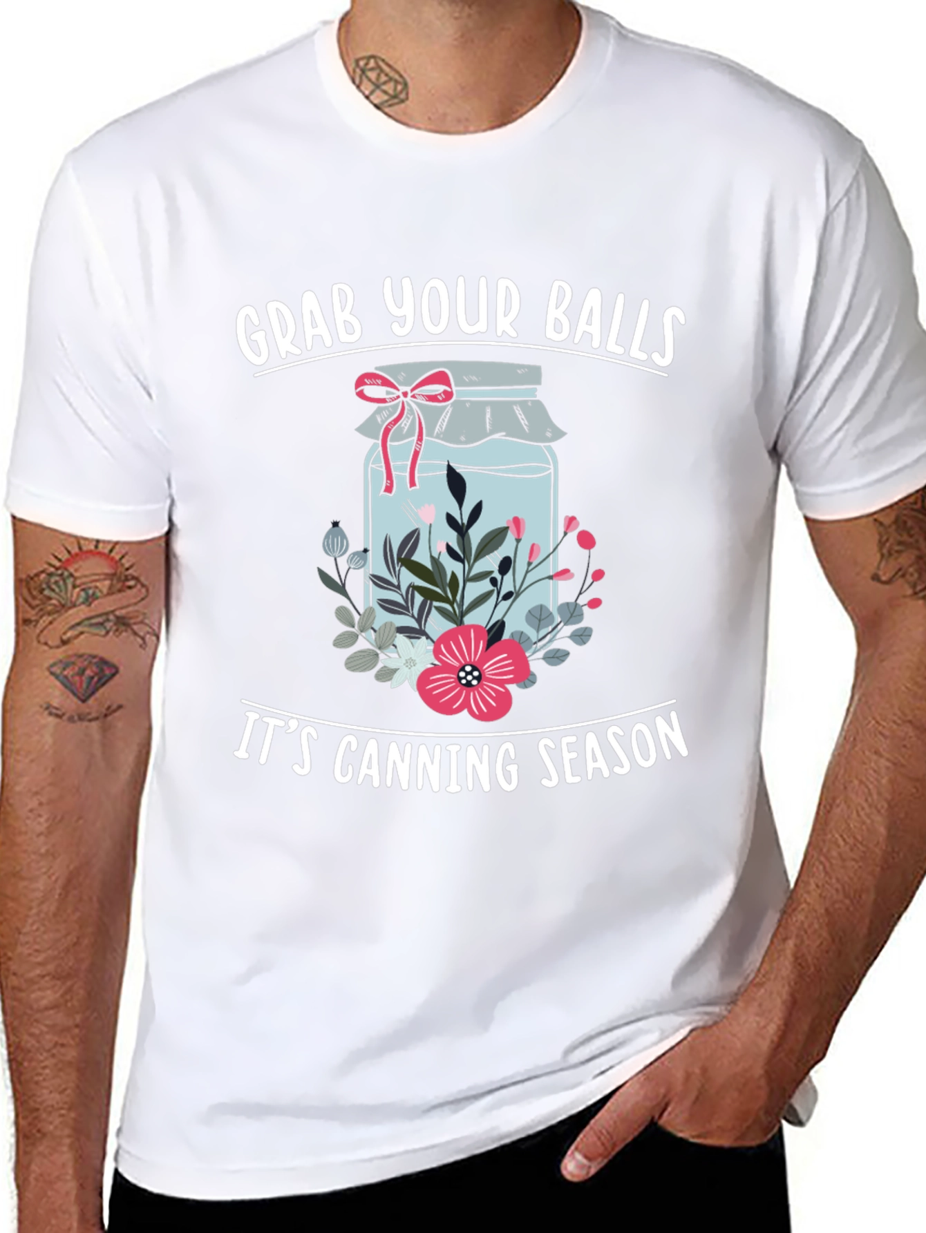 Grab Your Balls Its Canning Season Funny T-Shirt