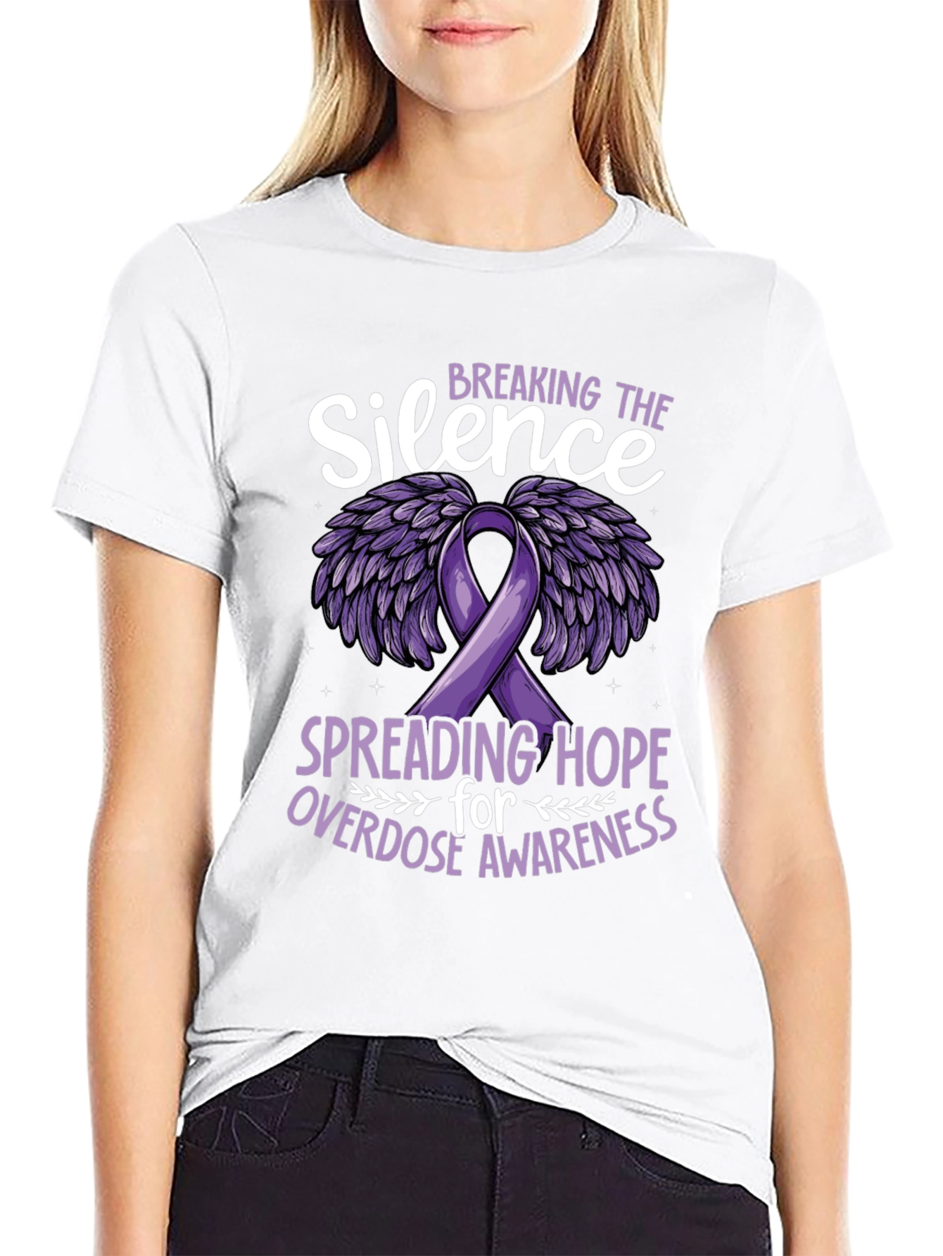 Breaking the Silence Overdose Awareness T-Shirt