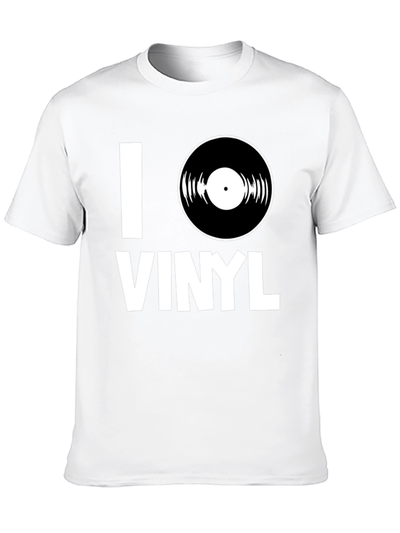 I Love Vinyl T-Shirt - Music Lover Tee