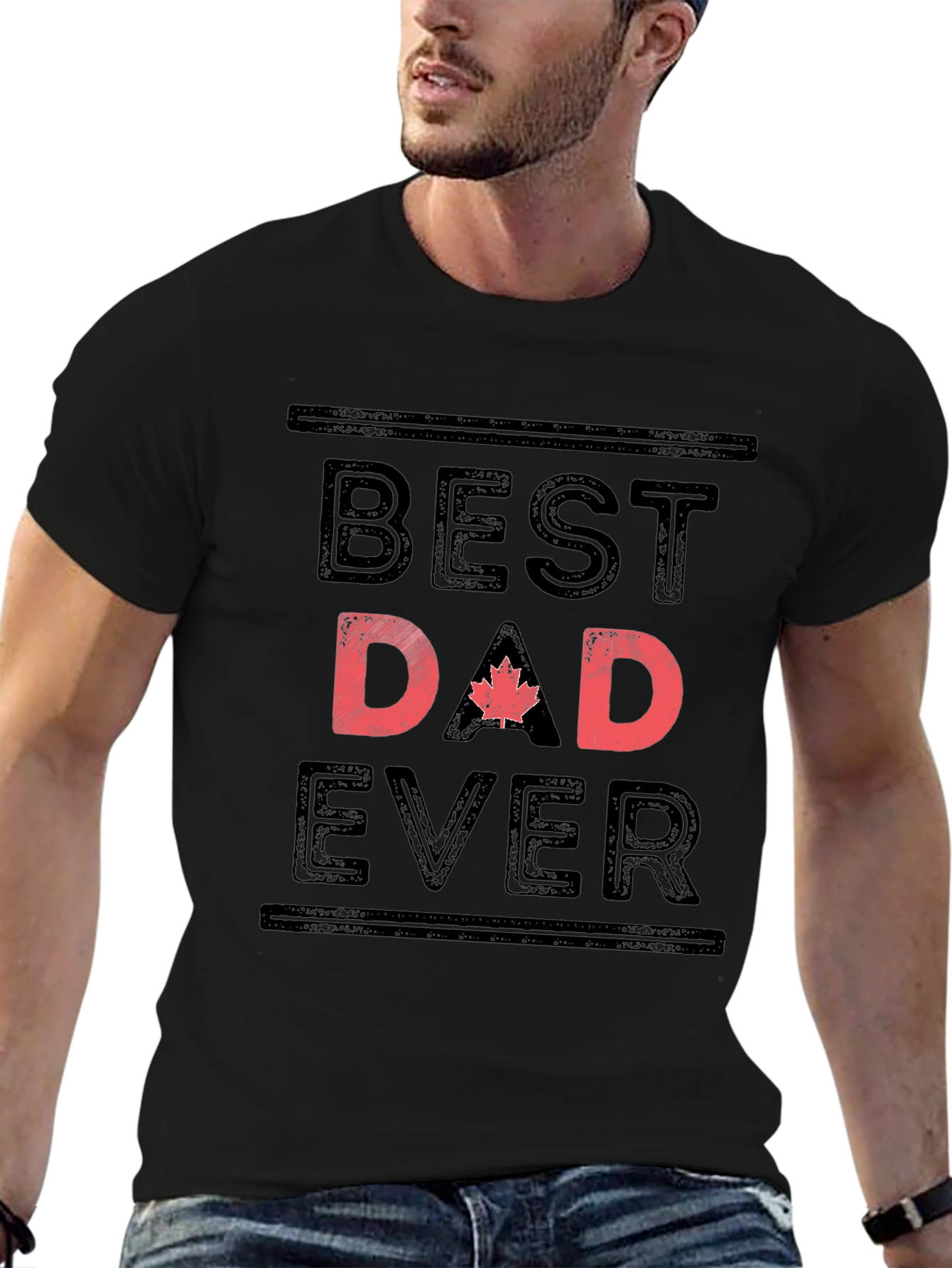 Best Dad Ever Canada T-Shirt