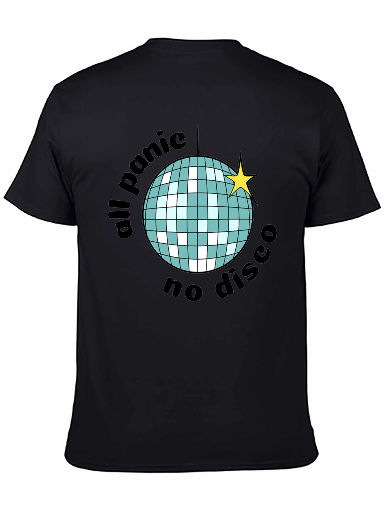 All Panic No Disco T-Shirt - Retro Party Tee