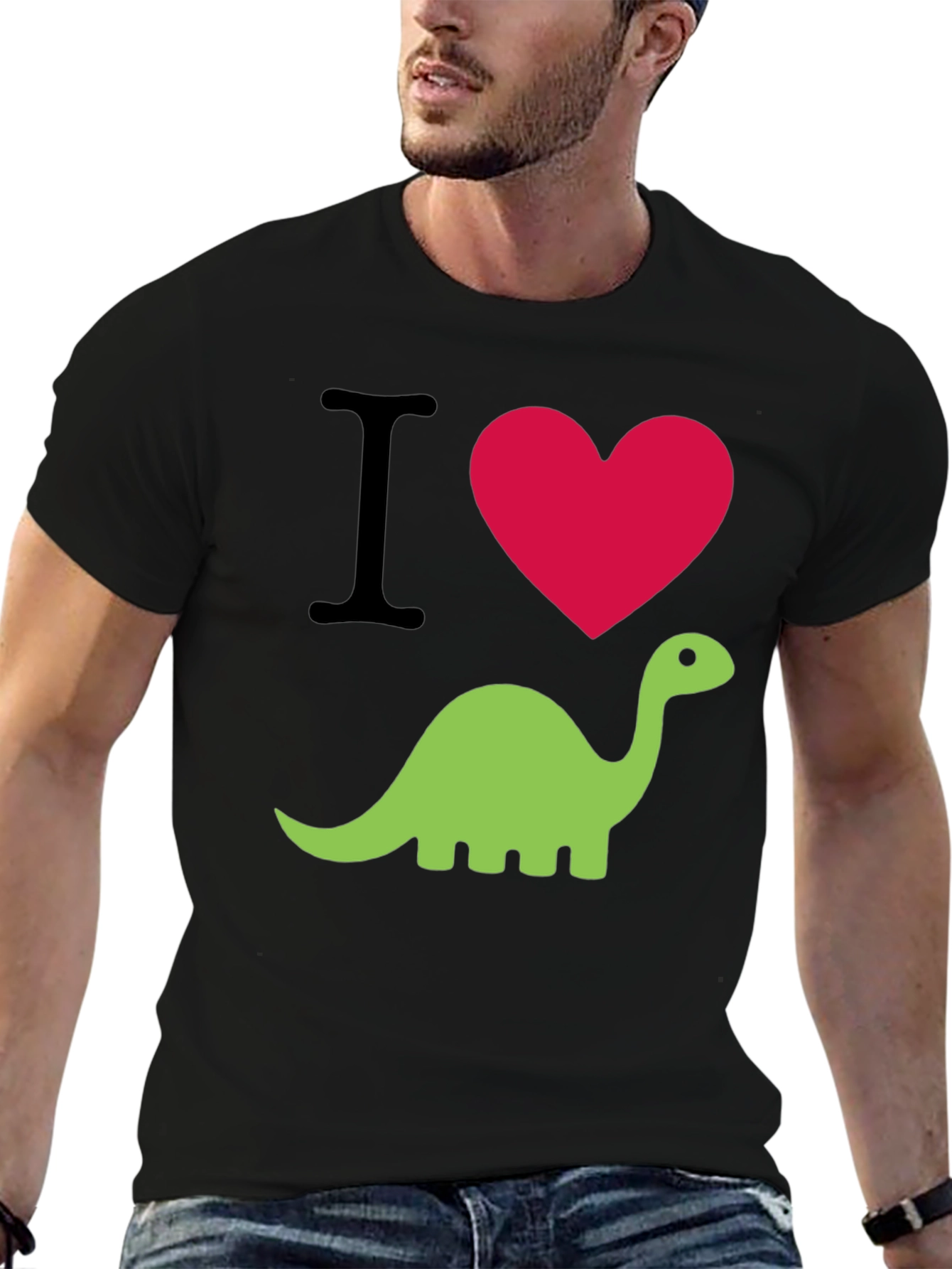 I Heart Dinosaurs Tee - Fun Graphic T-Shirt