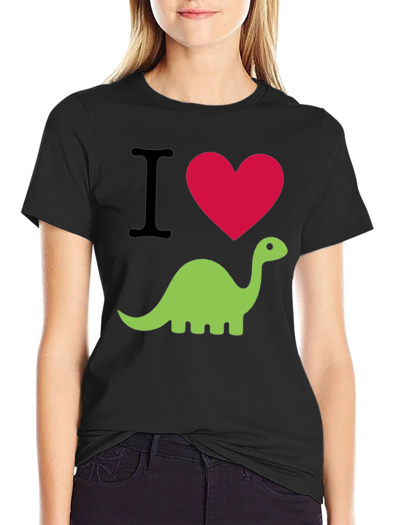 I Heart Dinosaurs Tee - Fun Graphic T-Shirt
