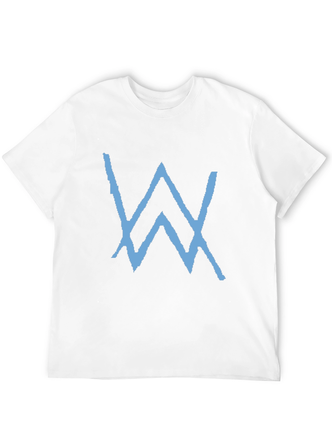 Black T-Shirt with Blue W Logo