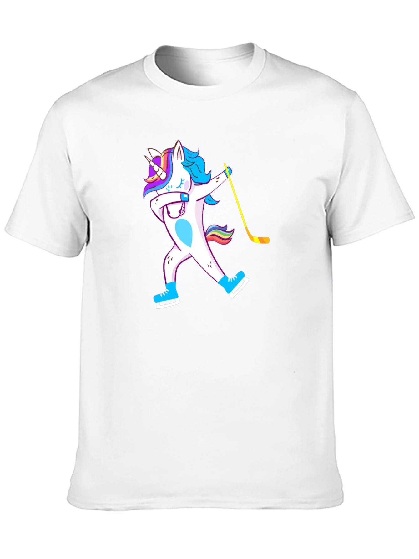 Unicorn Dab Hockey T-Shirt - Black