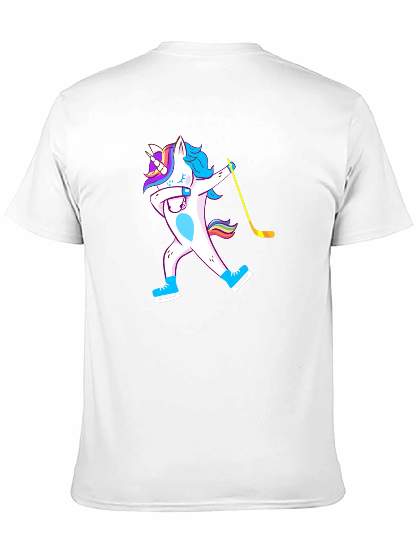 Unicorn Dab Hockey T-Shirt - Black