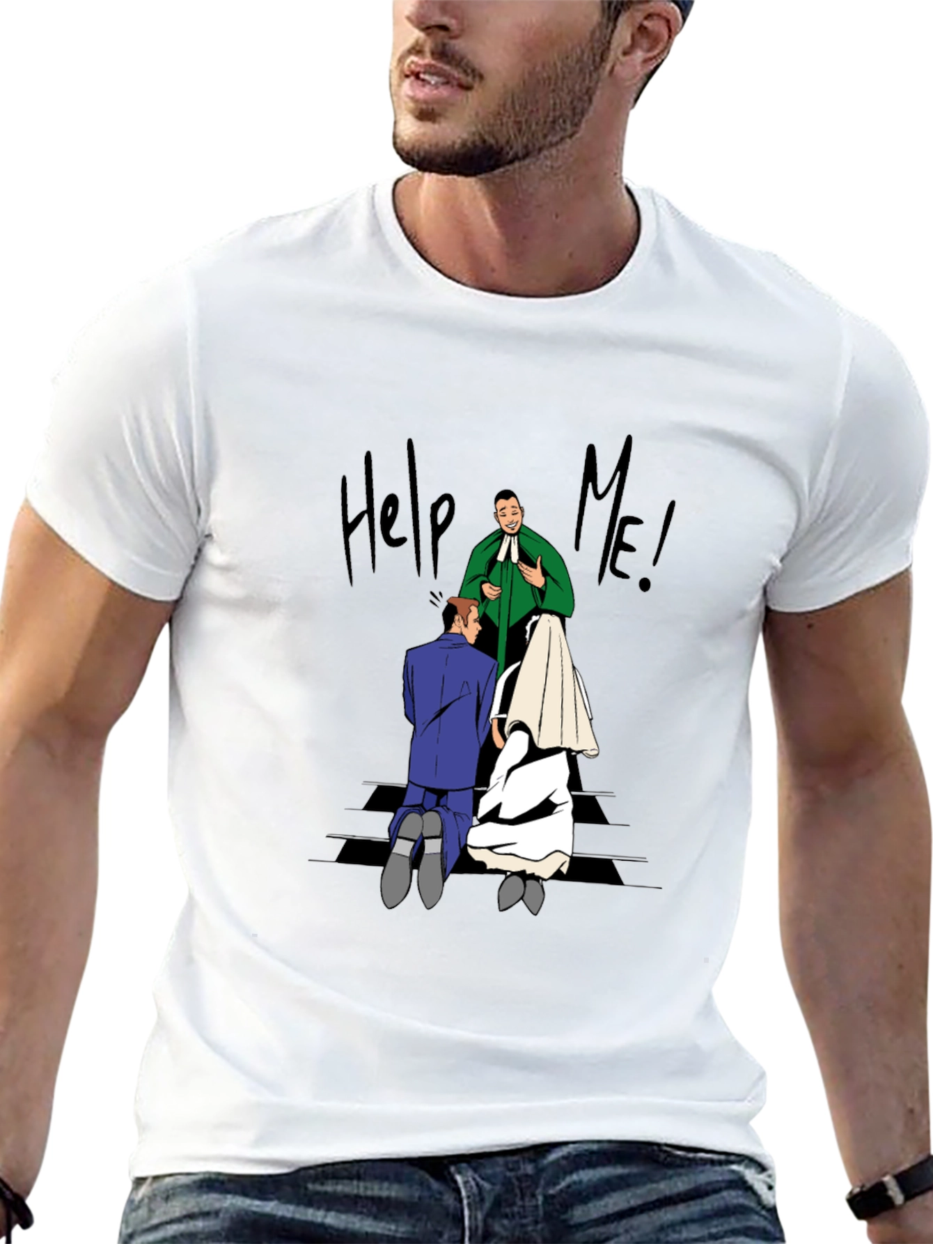 Help Me Wedding T-Shirt