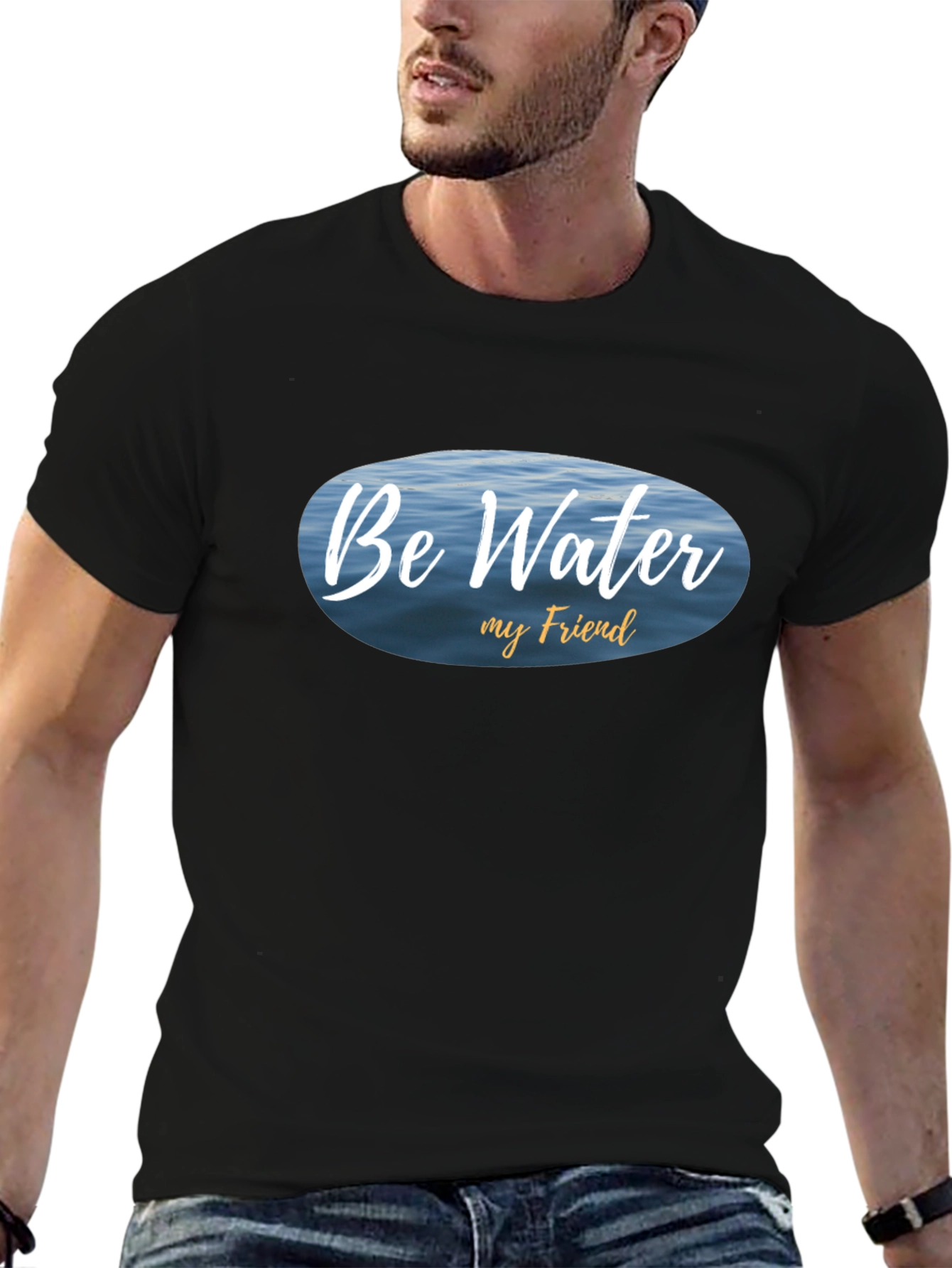 Be Water My Friend T-Shirt - Relaxed Fit