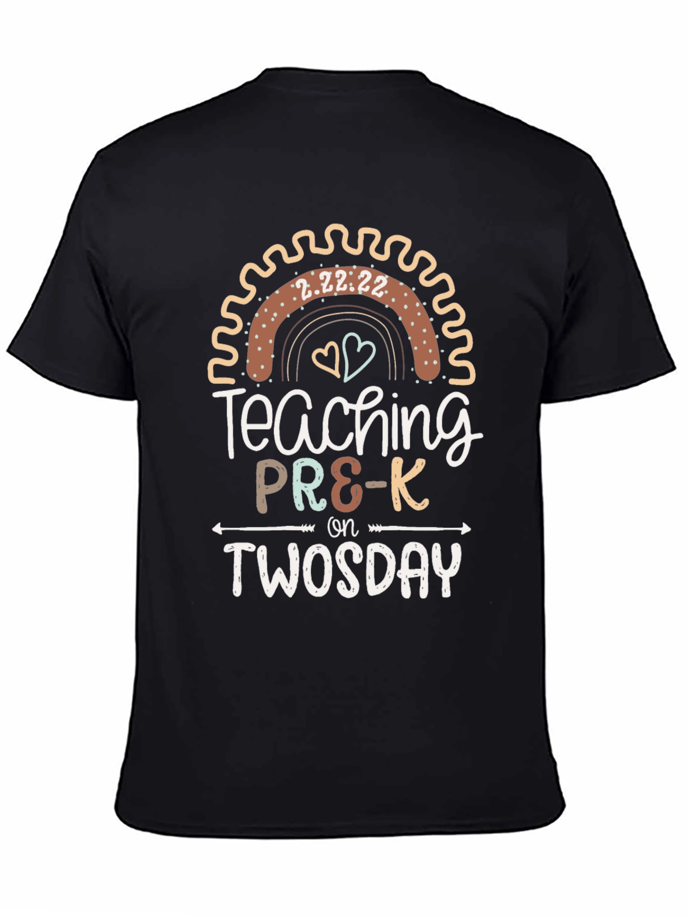 Teaching Pre-K On Twosday T-Shirt