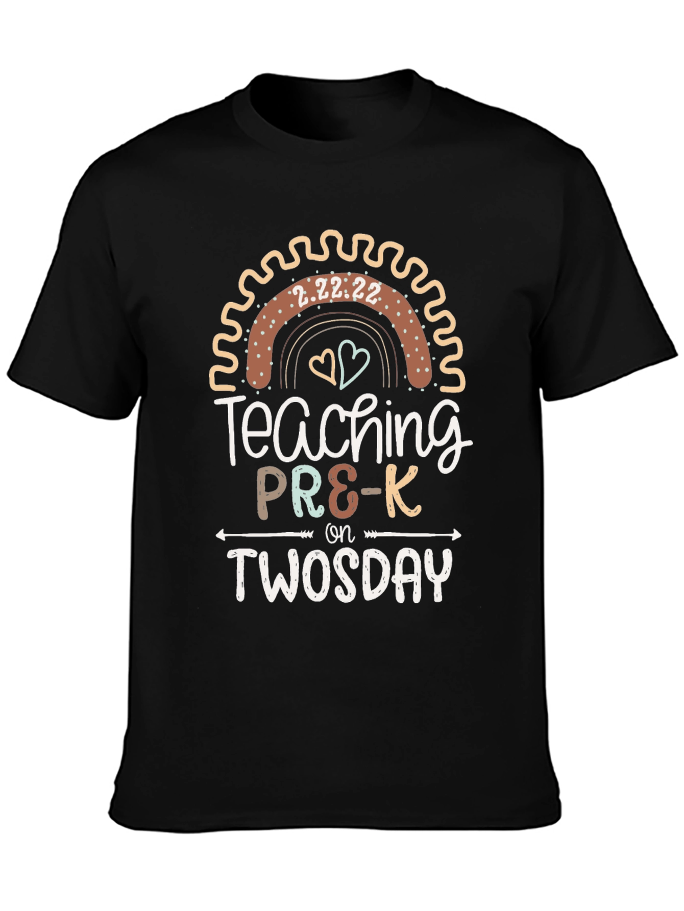 Teaching Pre-K On Twosday T-Shirt