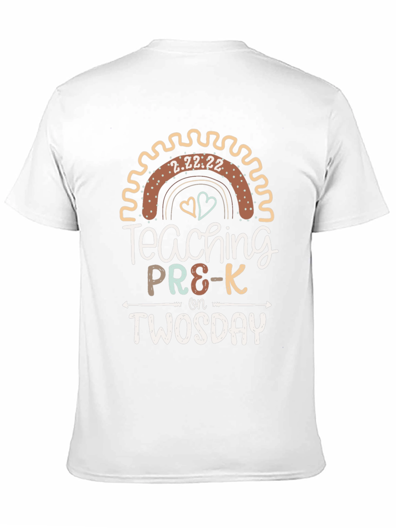 Teaching Pre-K On Twosday T-Shirt