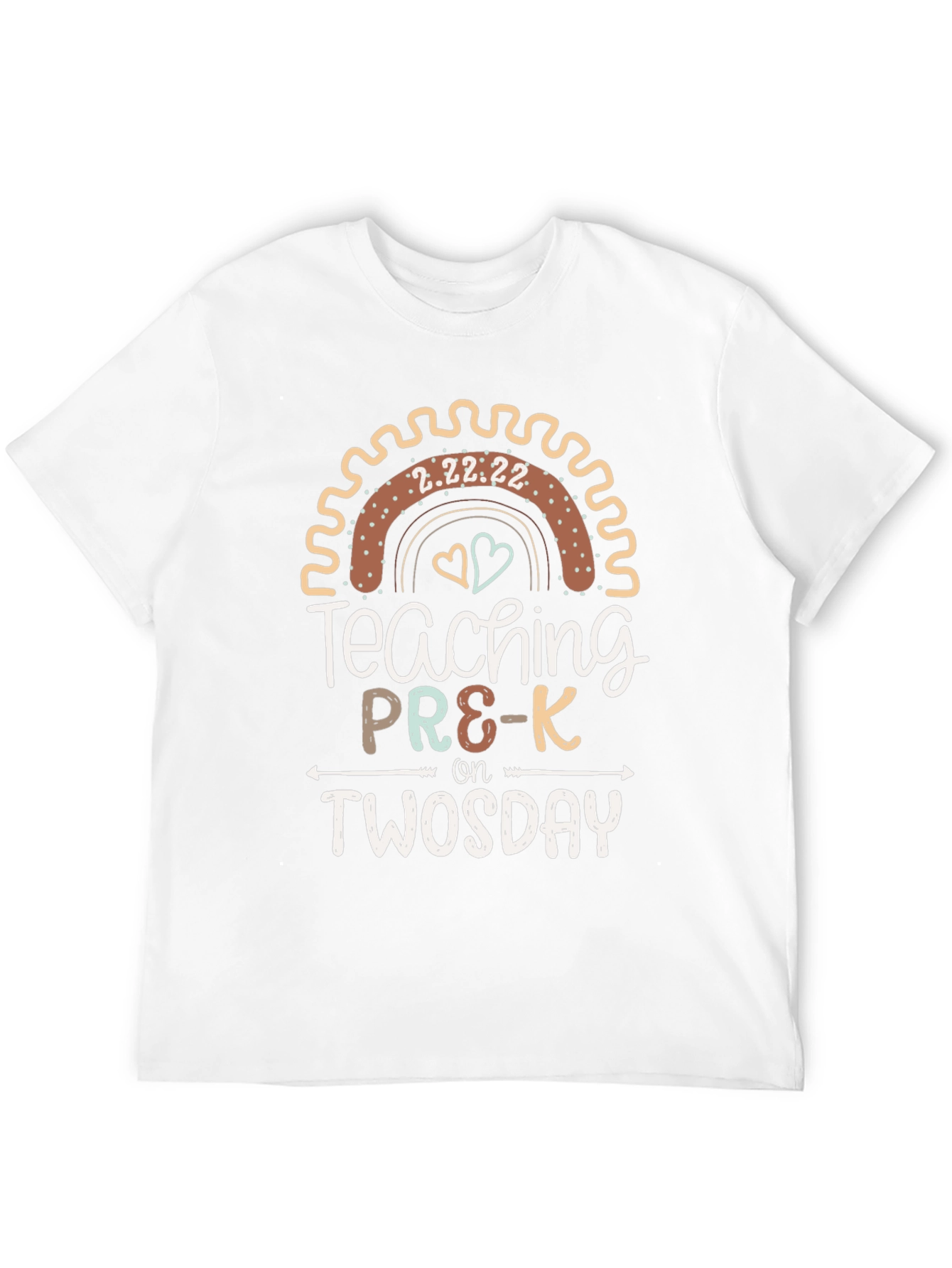 Teaching Pre-K On Twosday T-Shirt