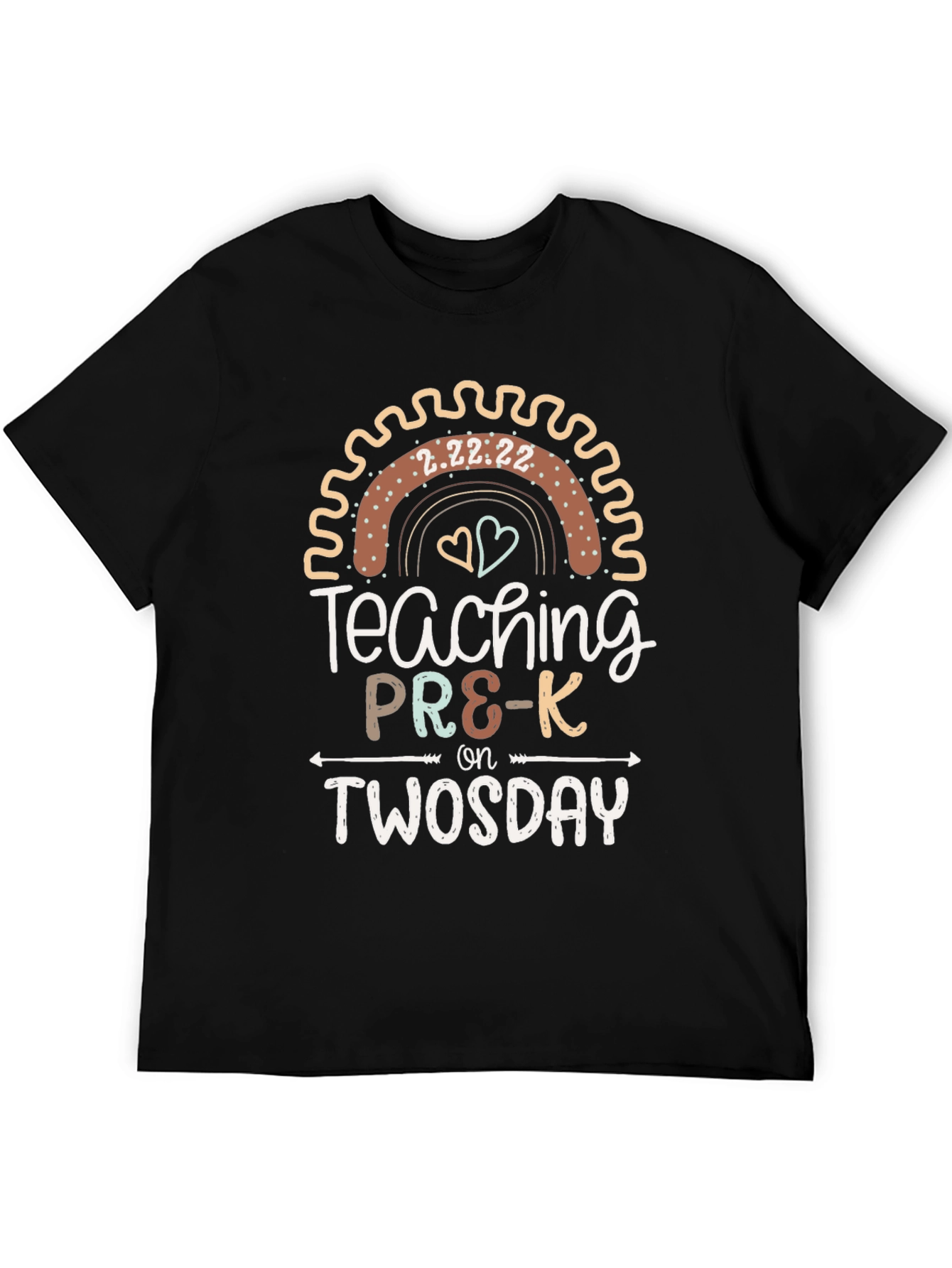 Teaching Pre-K On Twosday T-Shirt