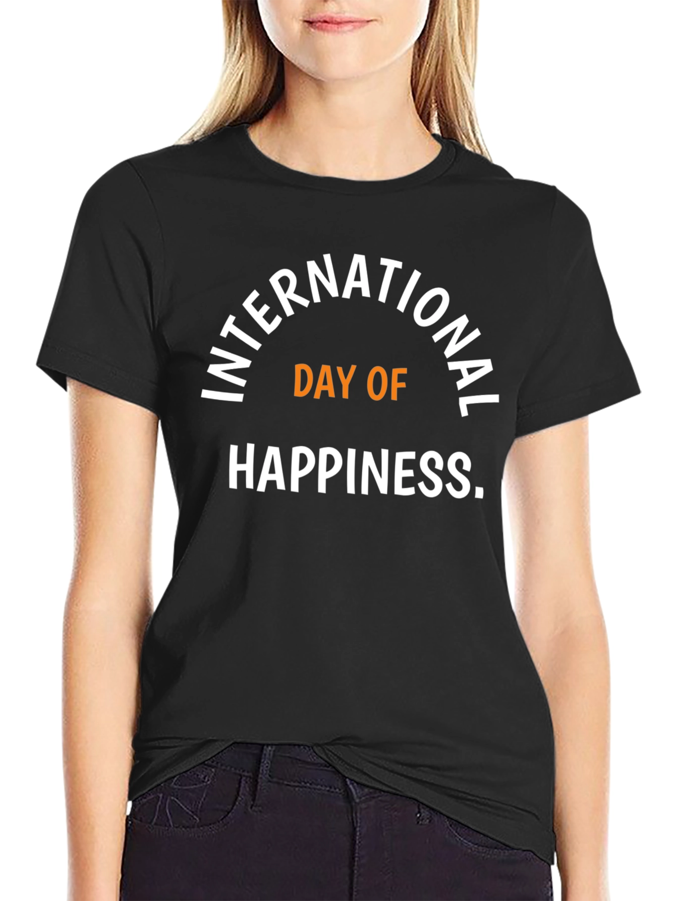International Day of Happiness Graphic Tee