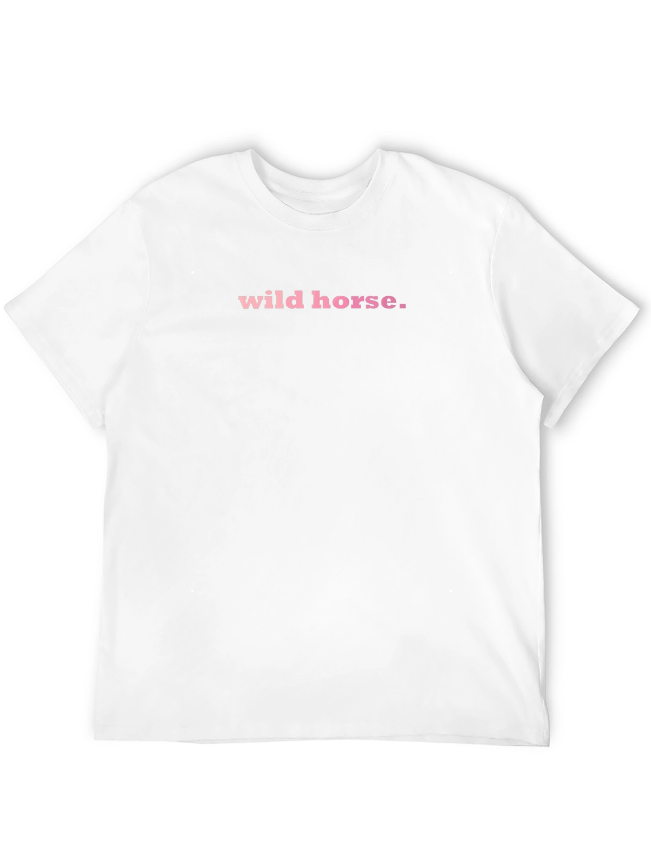 Wild Horse Graphic Tee - Trendy Casual T-Shirt
