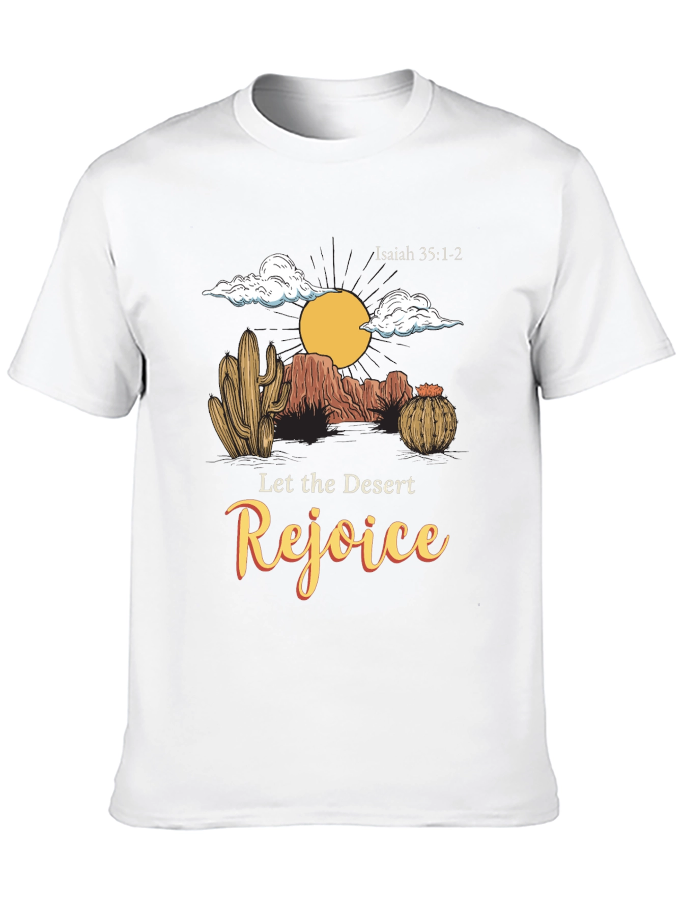 Desert Rejoice Black Graphic Tee