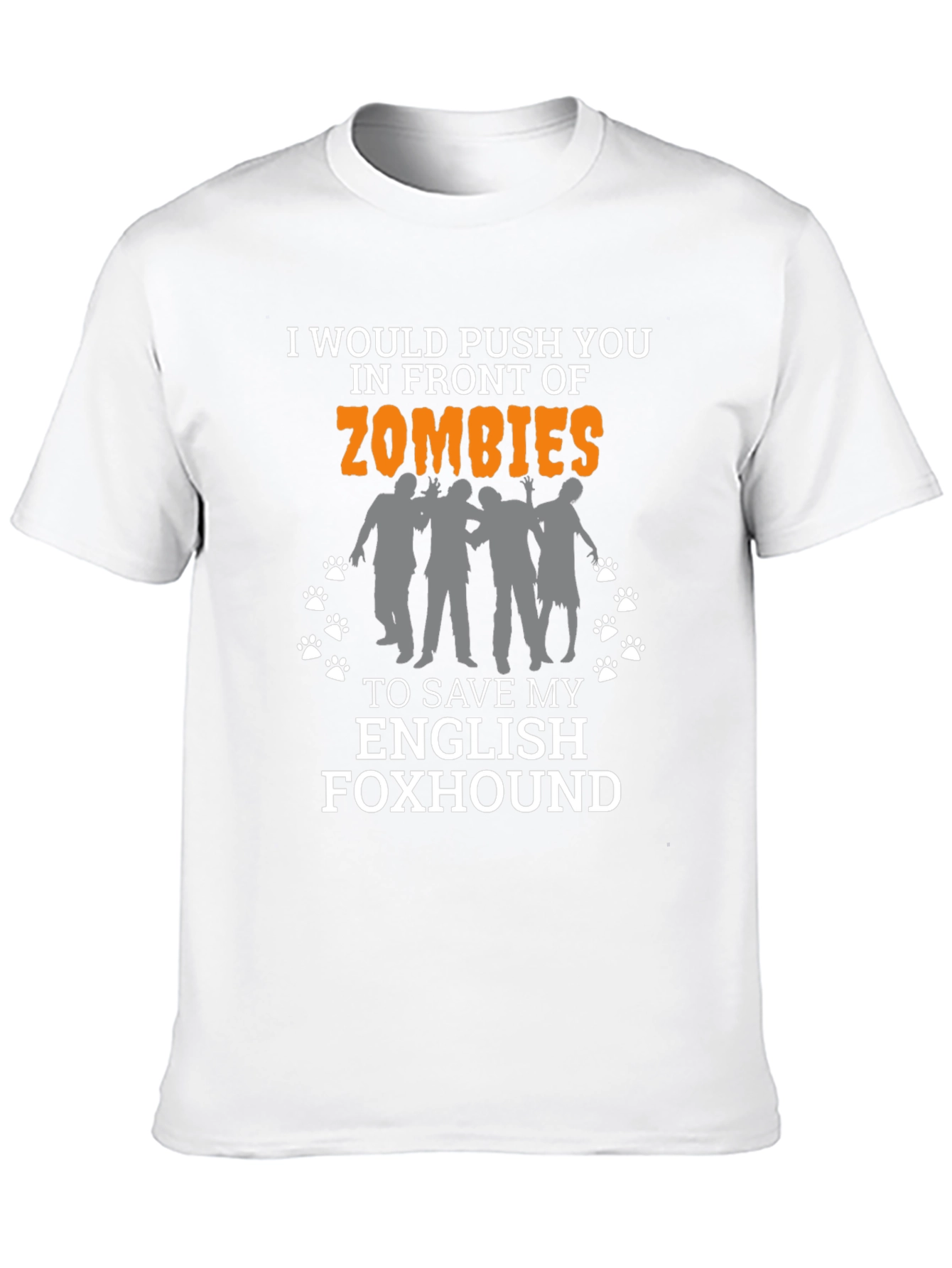 Zombie English Foxhound T-Shirt