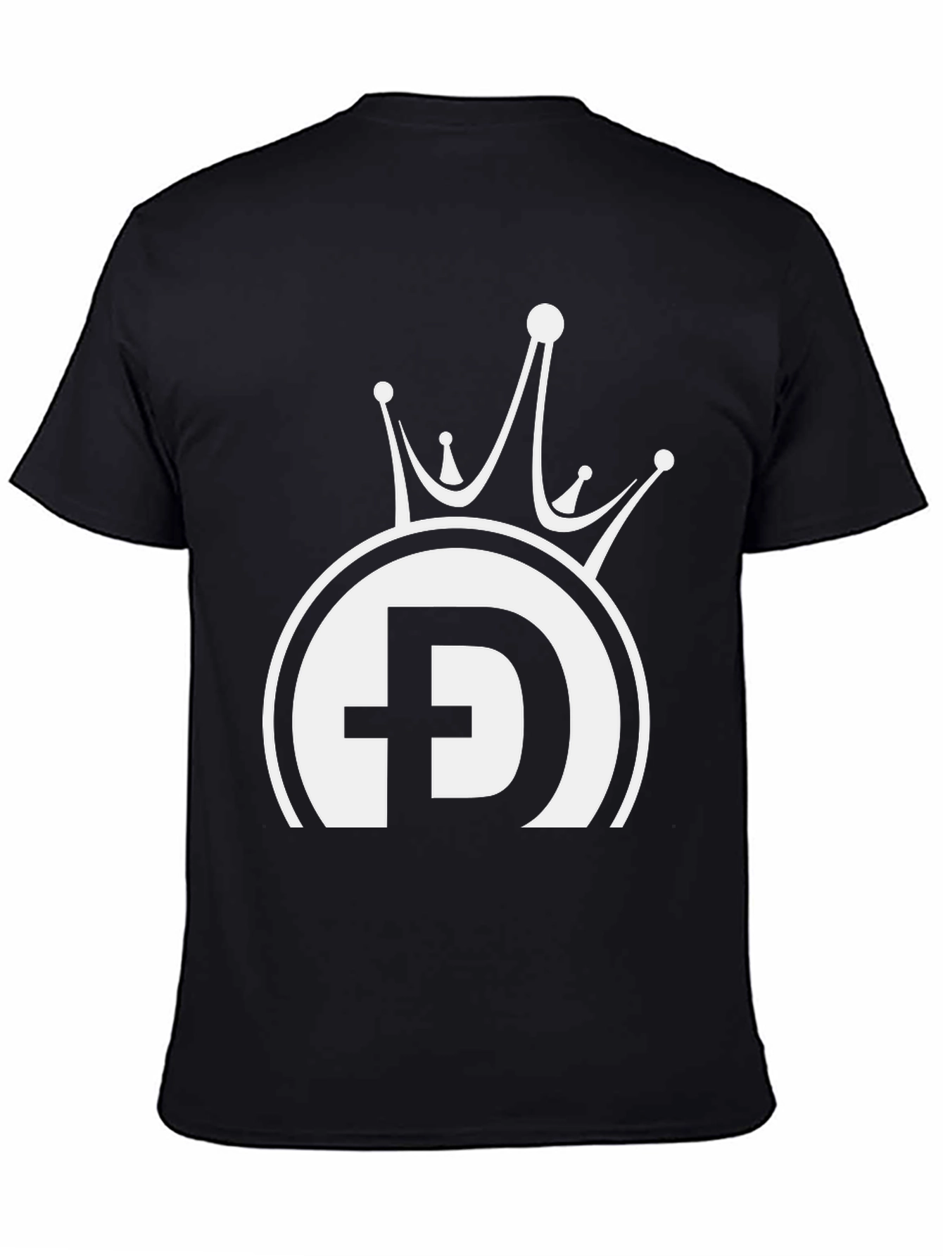 King Doge Black T-Shirt