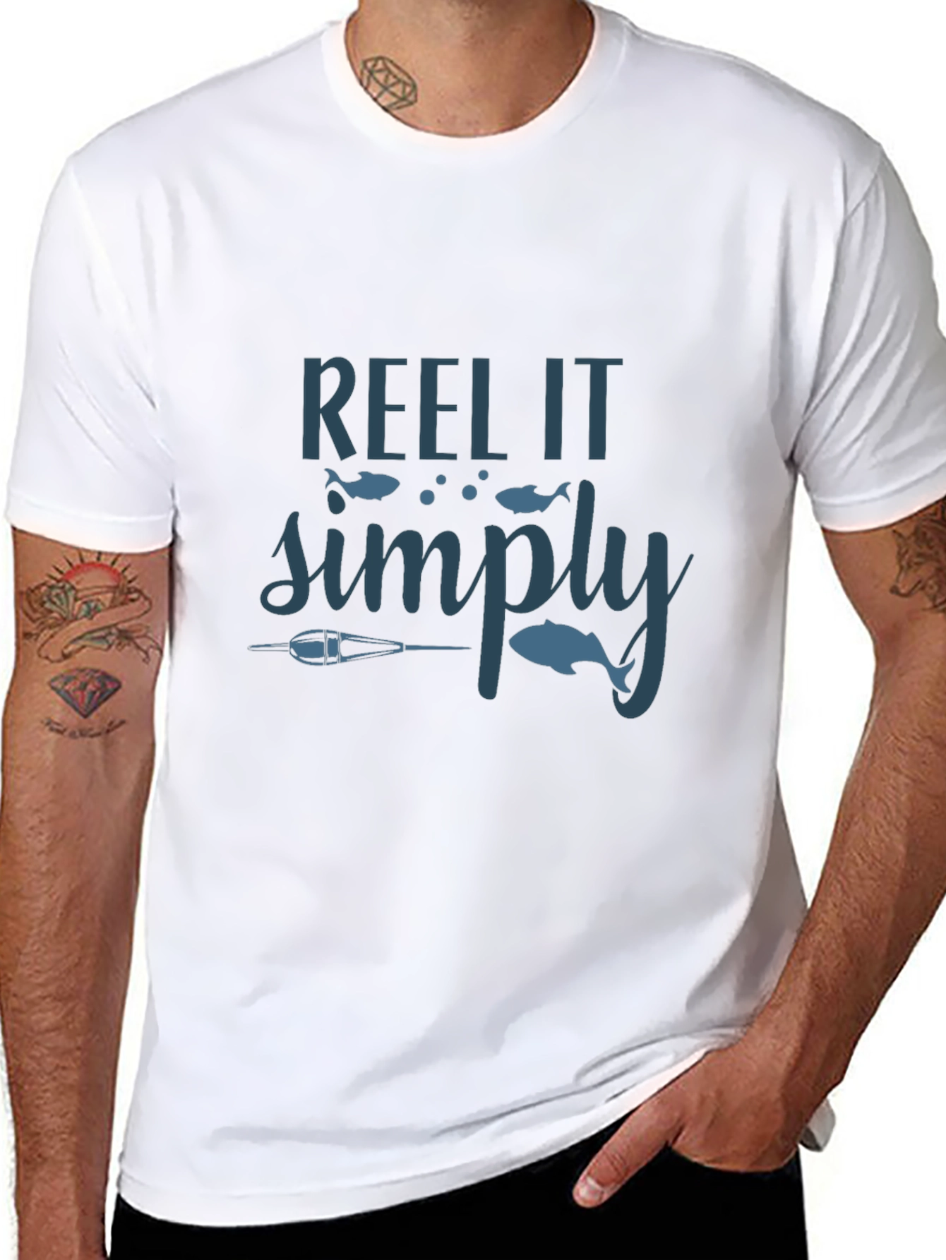 Reel It Simply Fishing T-Shirt