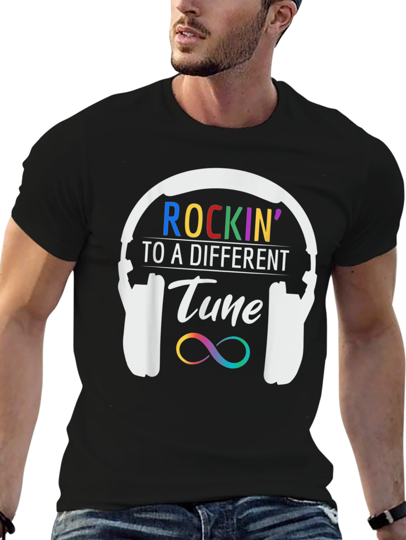 Rockin to a Different Tune Graphic Tee