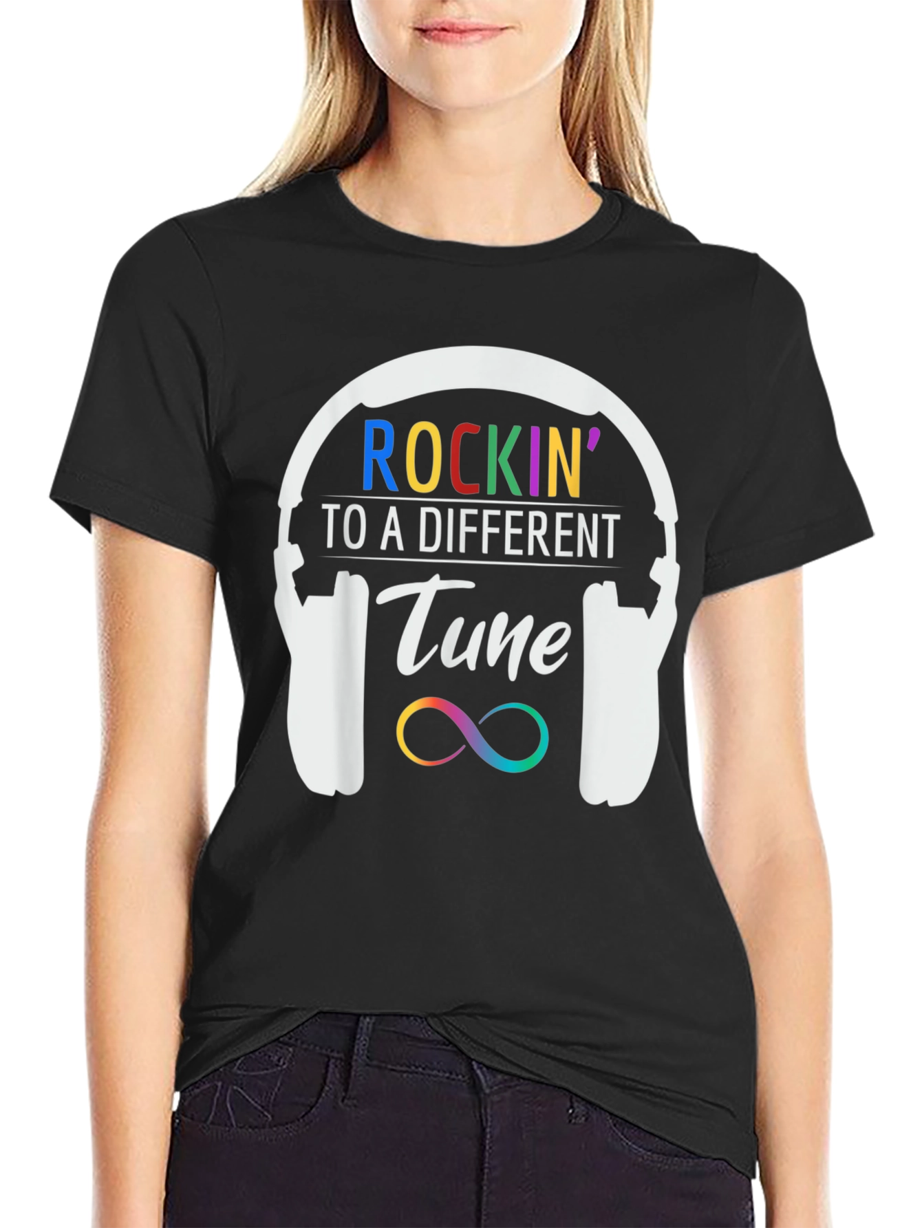 Rockin to a Different Tune Graphic Tee
