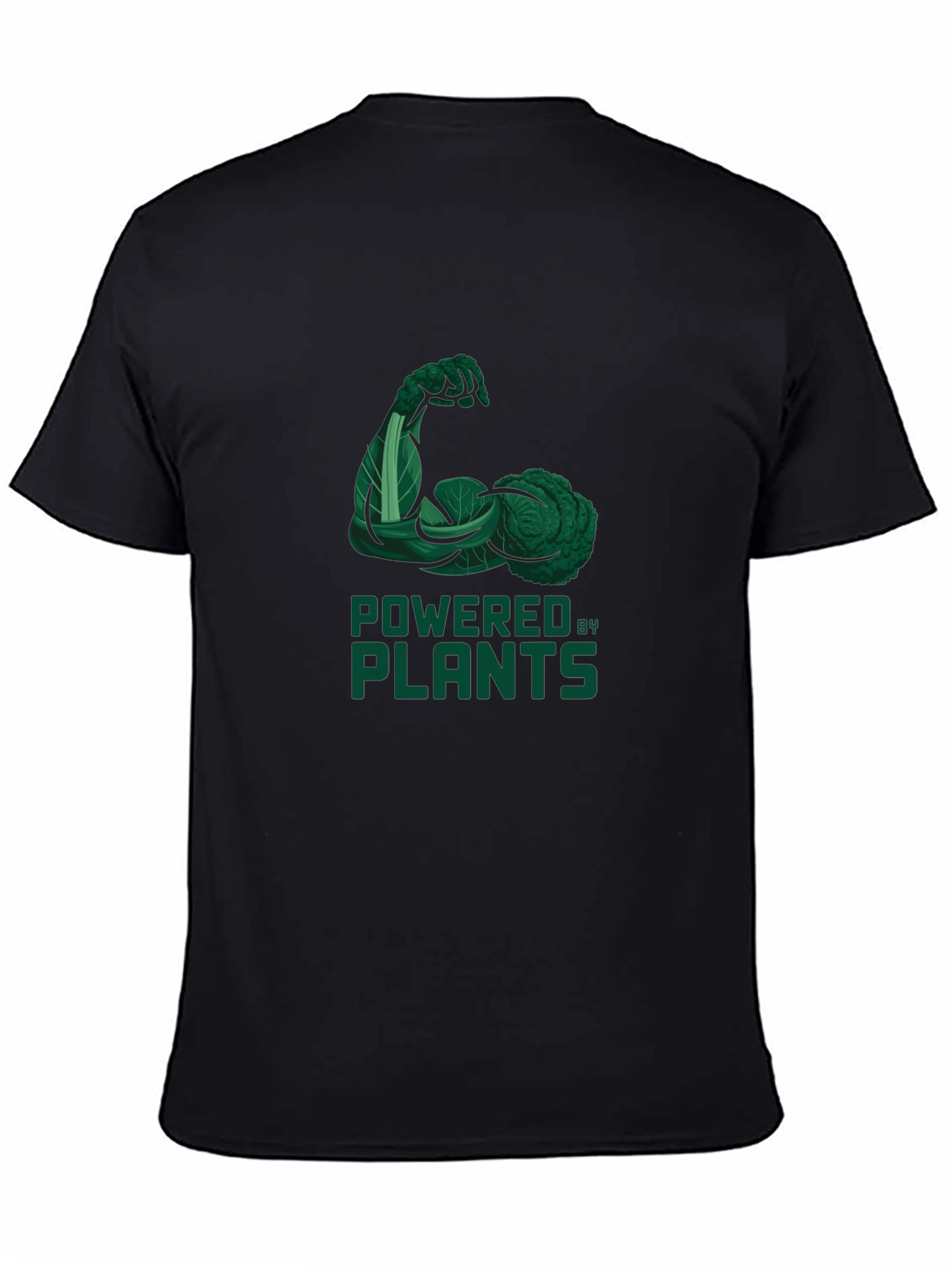 Powered by Plants Graphic Tee - Vegan Strength T-Shirt