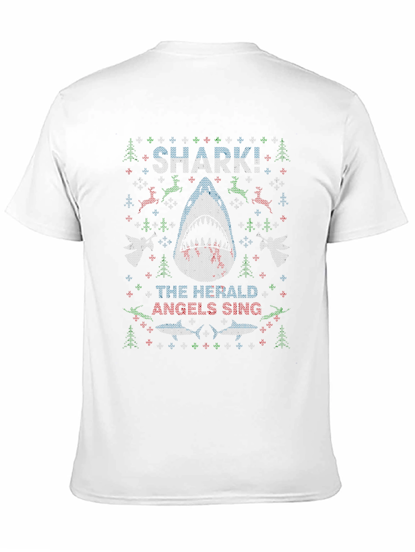 Shark Ugly Christmas Sweater T-Shirt