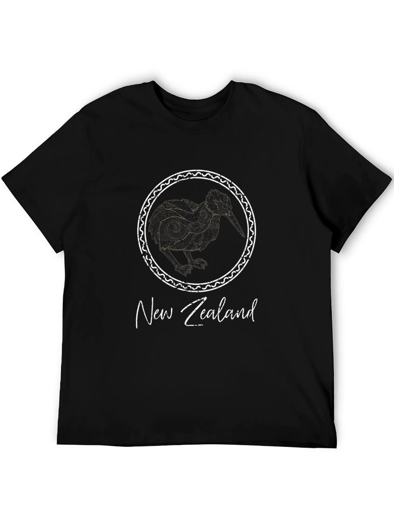 New Zealand Kiwi Bird Graphic T-Shirt